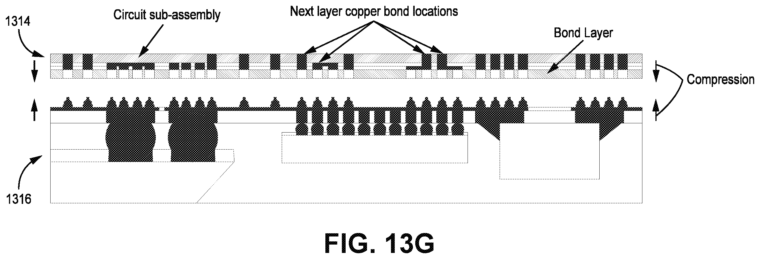 Patent US12588143 Figure 15 – Liquid crystal polymer embedded microelectronics device