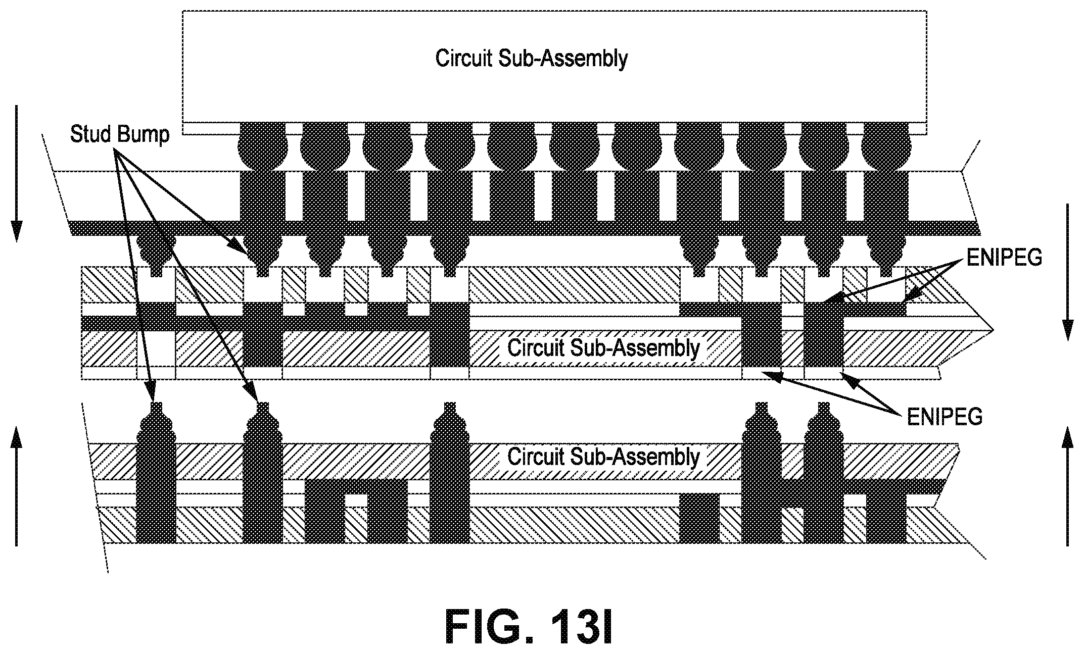 Patent US12588143 Figure 17 – Liquid crystal polymer embedded microelectronics device