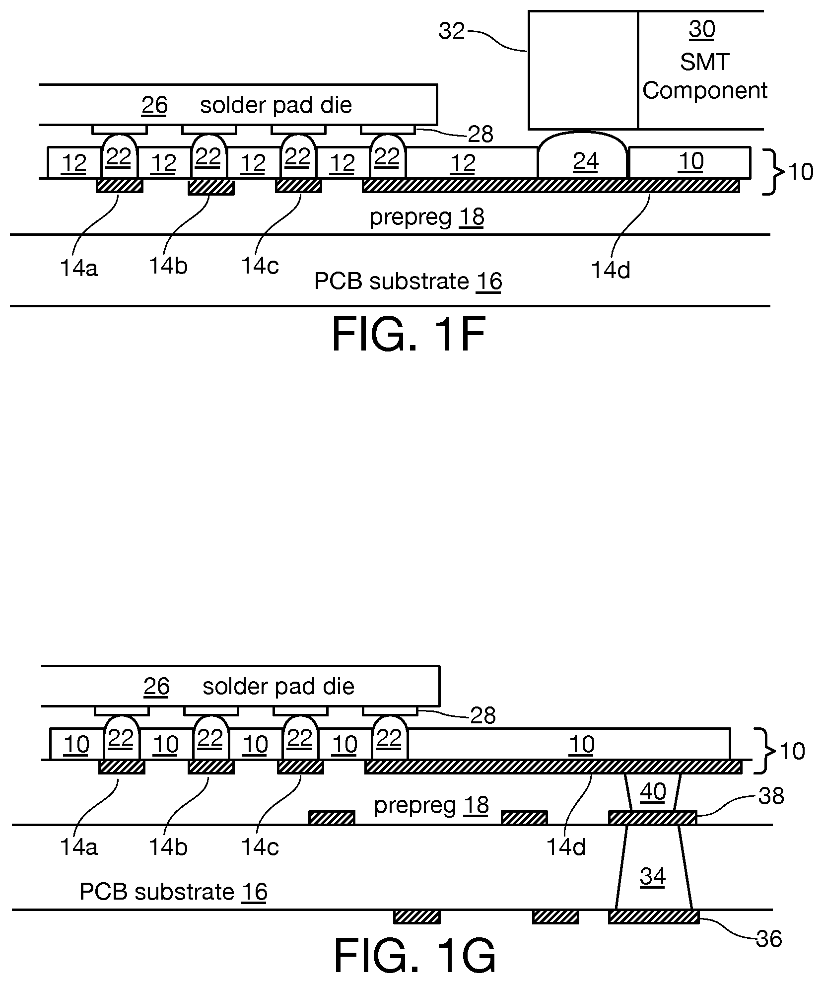 Patent US12588145 Figure 2 – Method for forming flipped-conductor-patch