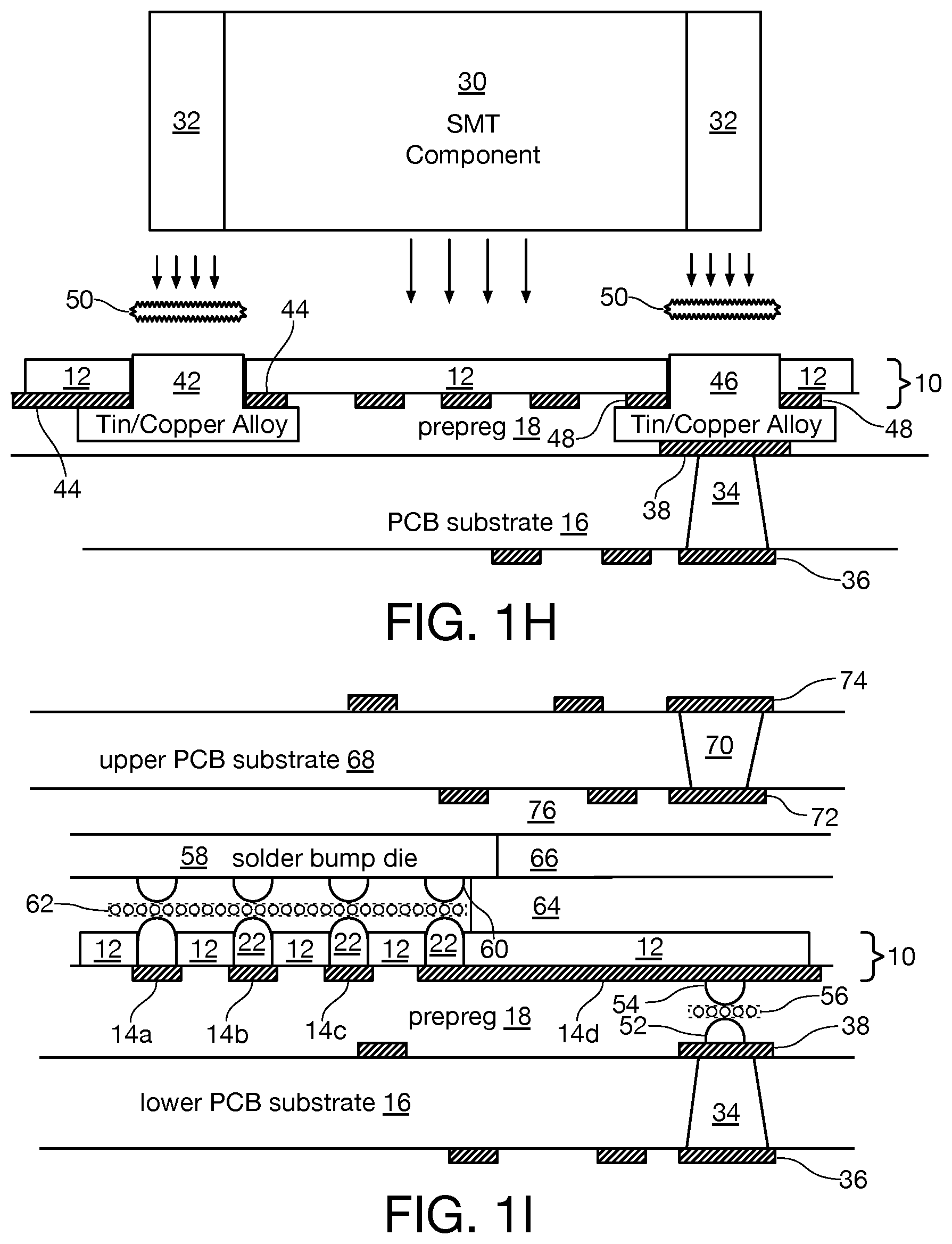 Patent US12588145 Figure 3 – Method for forming flipped-conductor-patch