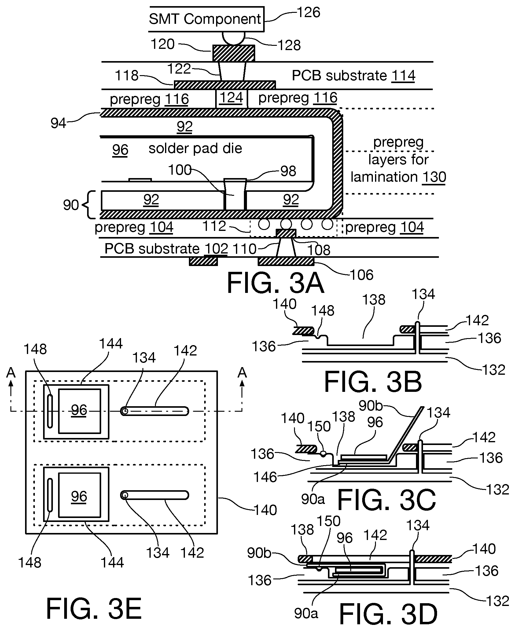 Patent US12588145 Figure 5 – Method for forming flipped-conductor-patch