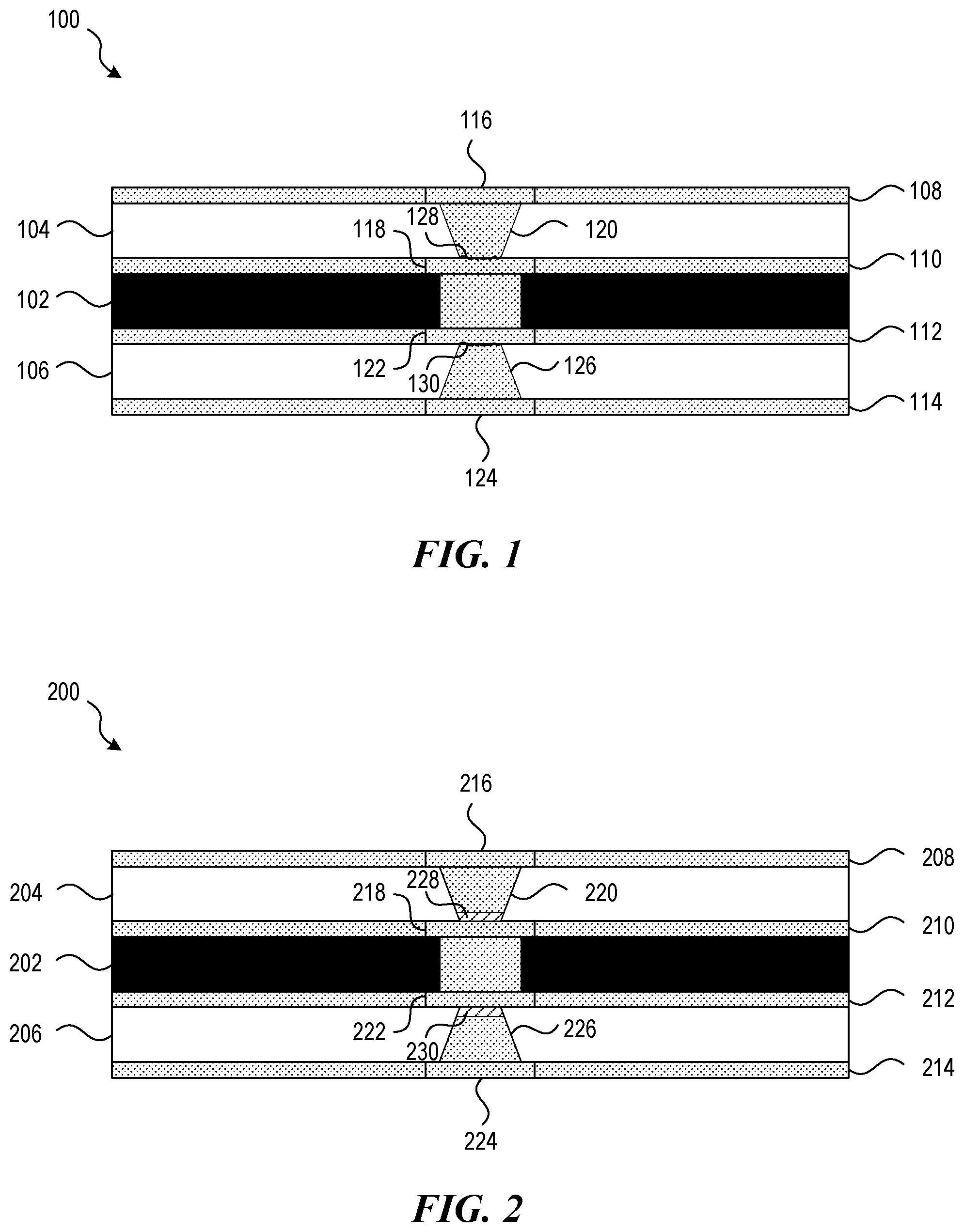 Patent US12588147 Figure 1 – Filling cracks on a substrate via