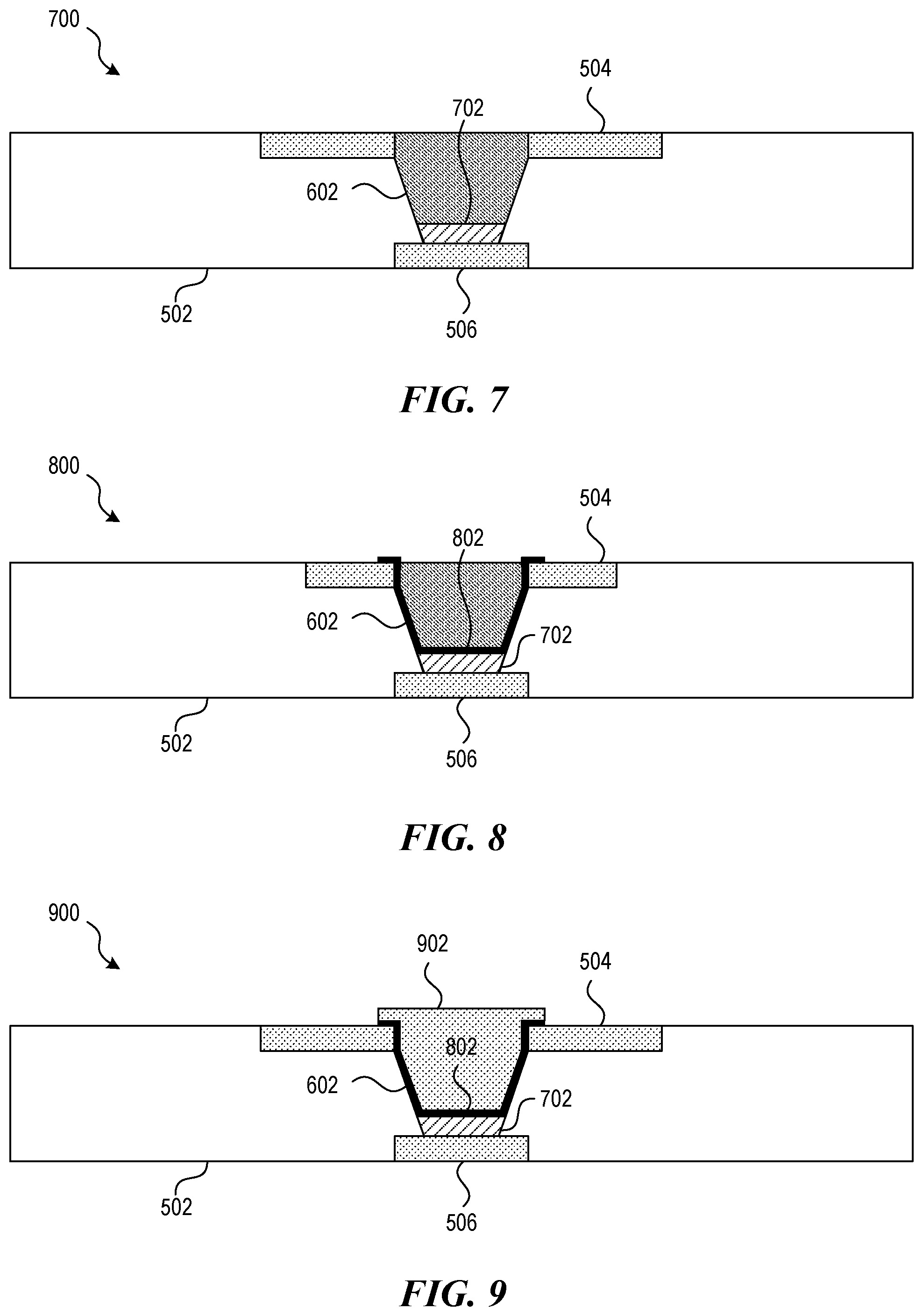 Patent US12588147 Figure 4 – Filling cracks on a substrate via