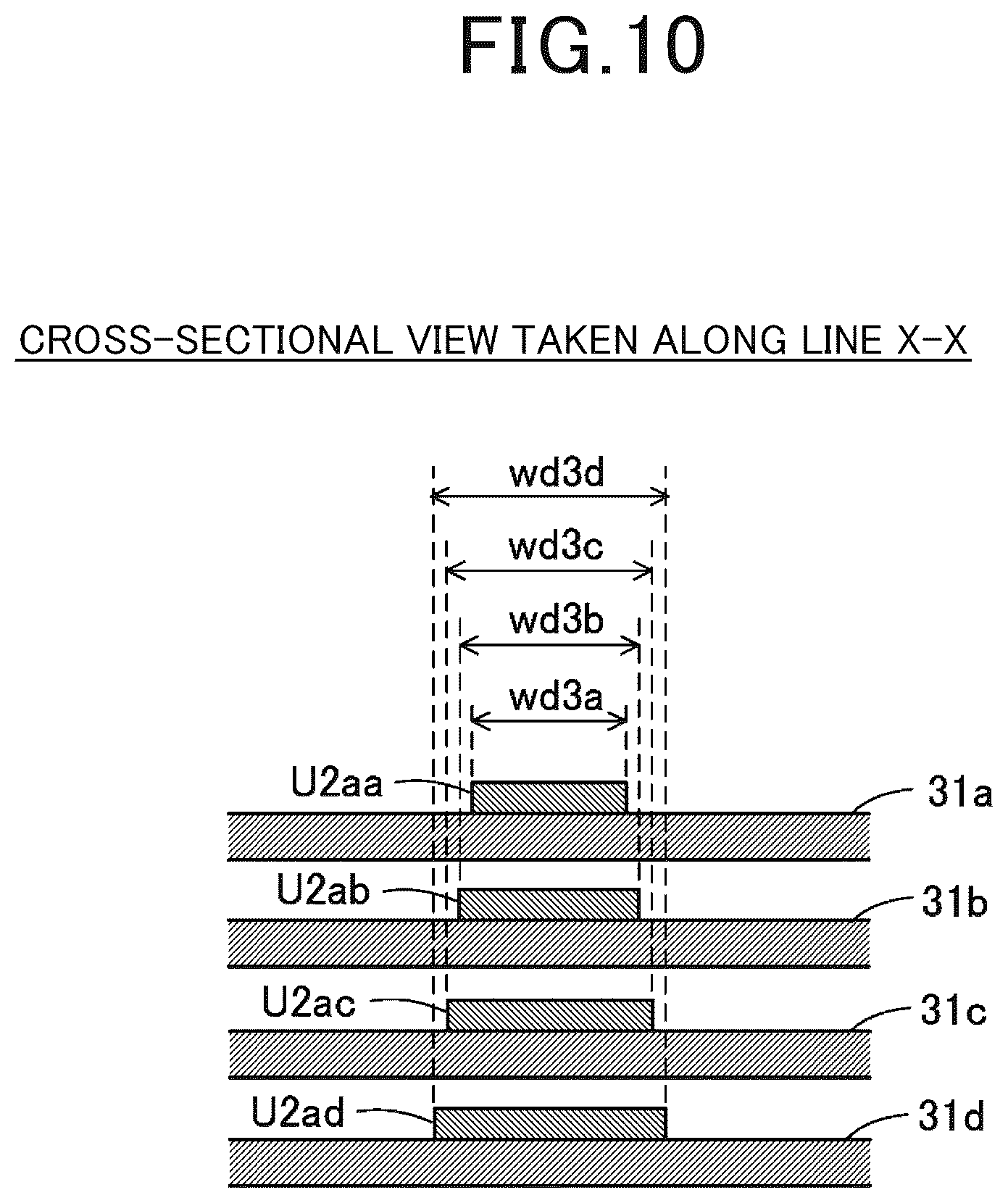 Patent US12588148 Figure 10 – Flexible circuit board and rotating electrical machine