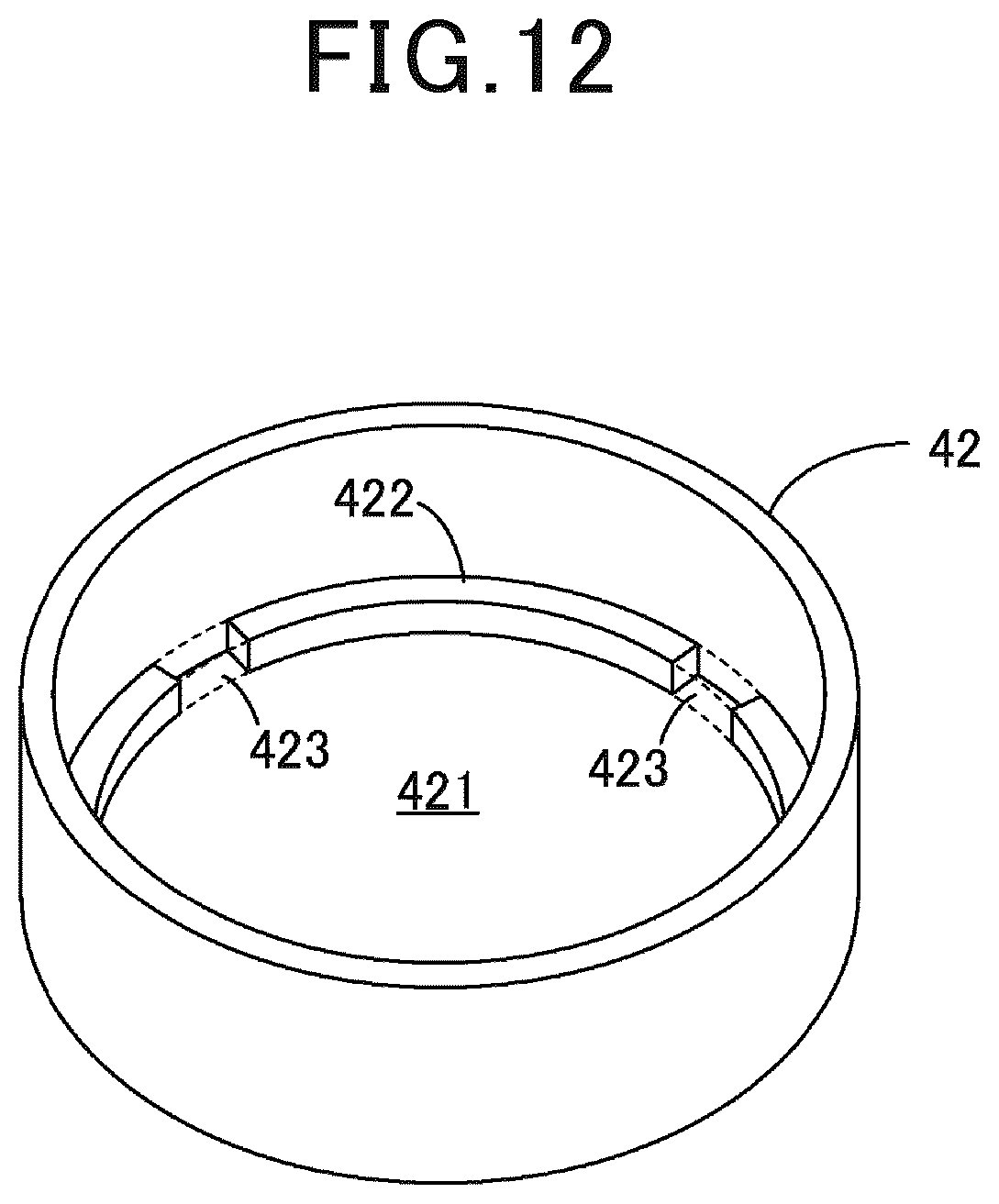 Patent US12588148 Figure 12 – Flexible circuit board and rotating electrical machine