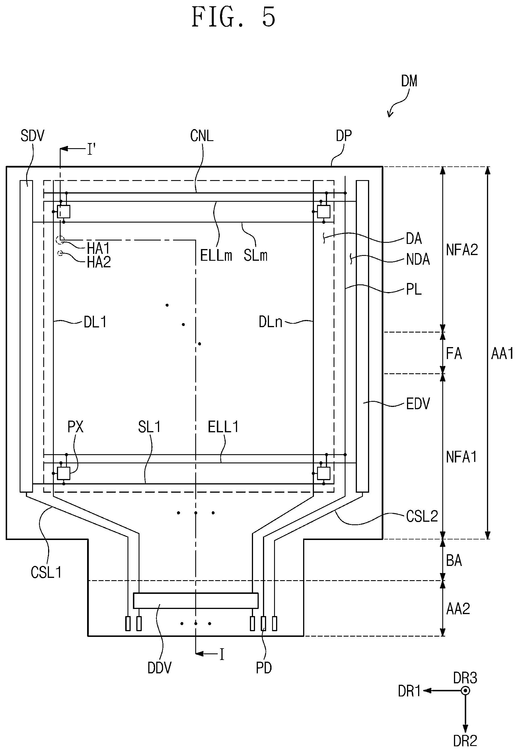 Patent US12588152 Figure 4 – Display device including digitizer