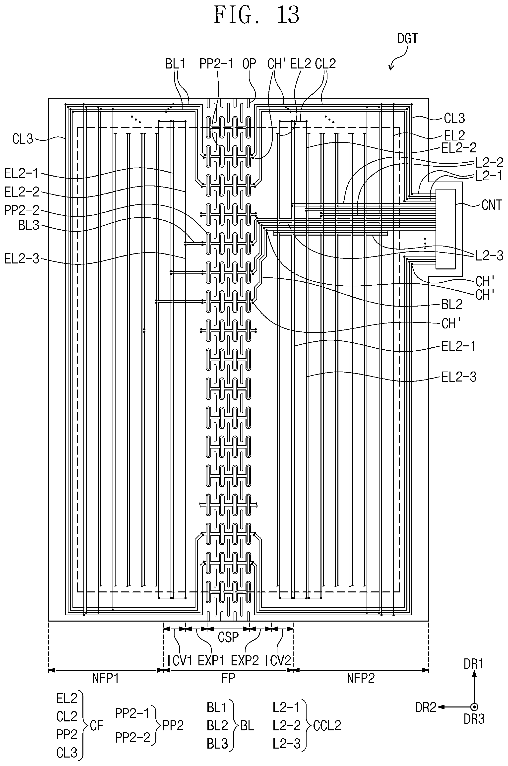 Patent US12588152 Figure 12 – Display device including digitizer