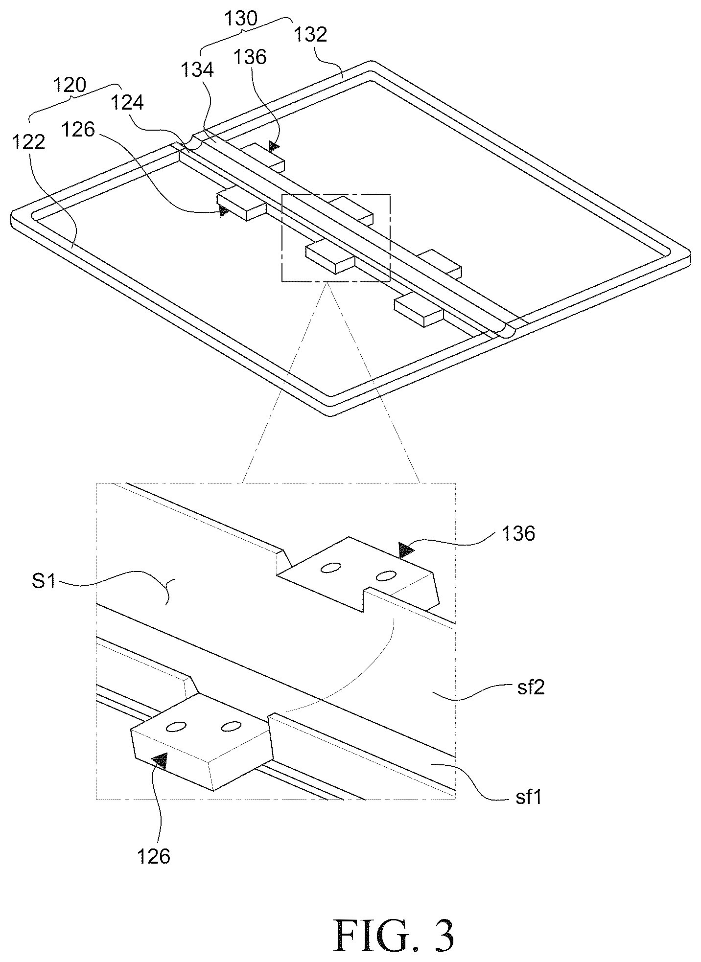 Patent US12588156 Figure 4 – Foldable display apparatus including a hinge assembly