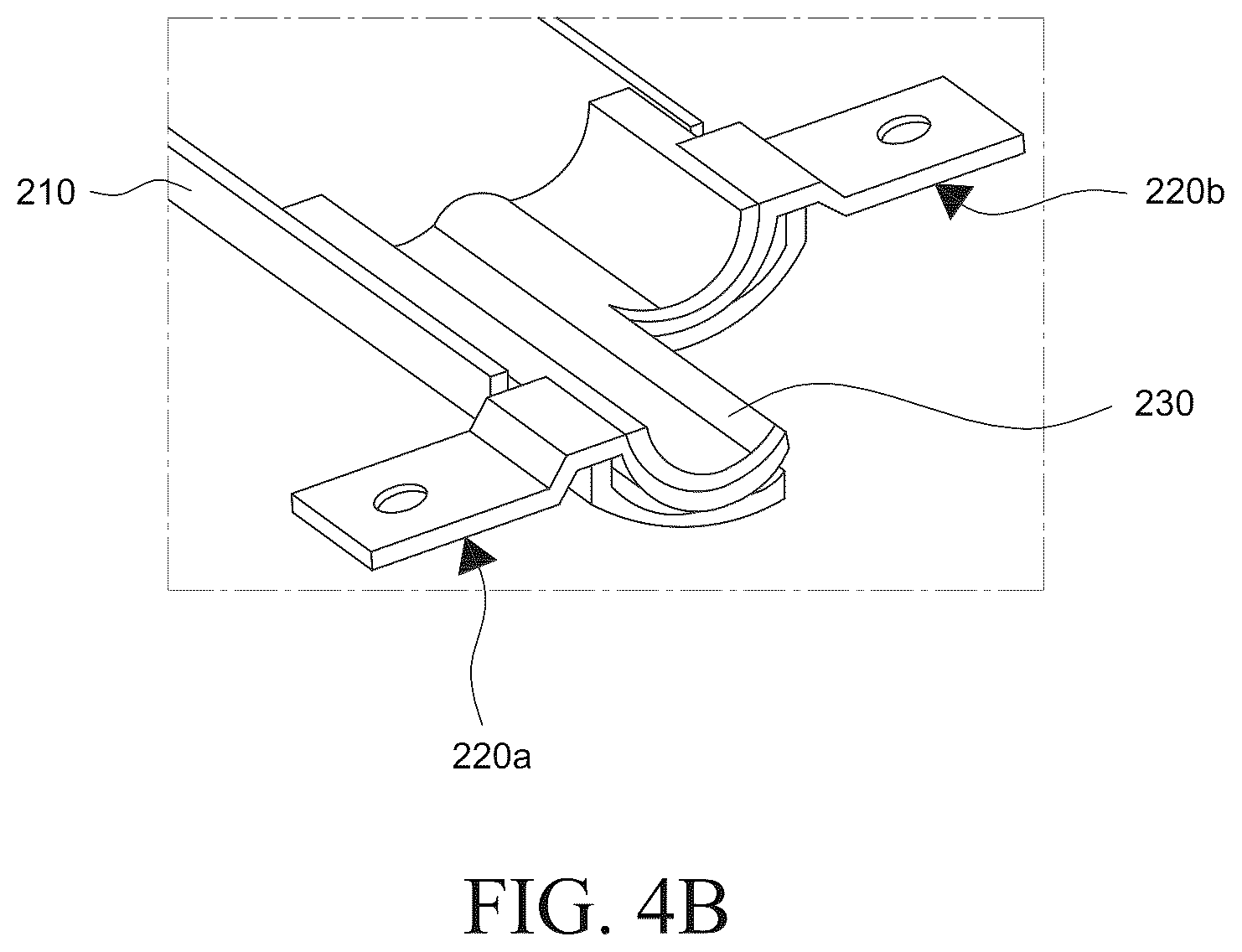 Patent US12588156 Figure 6 – Foldable display apparatus including a hinge assembly