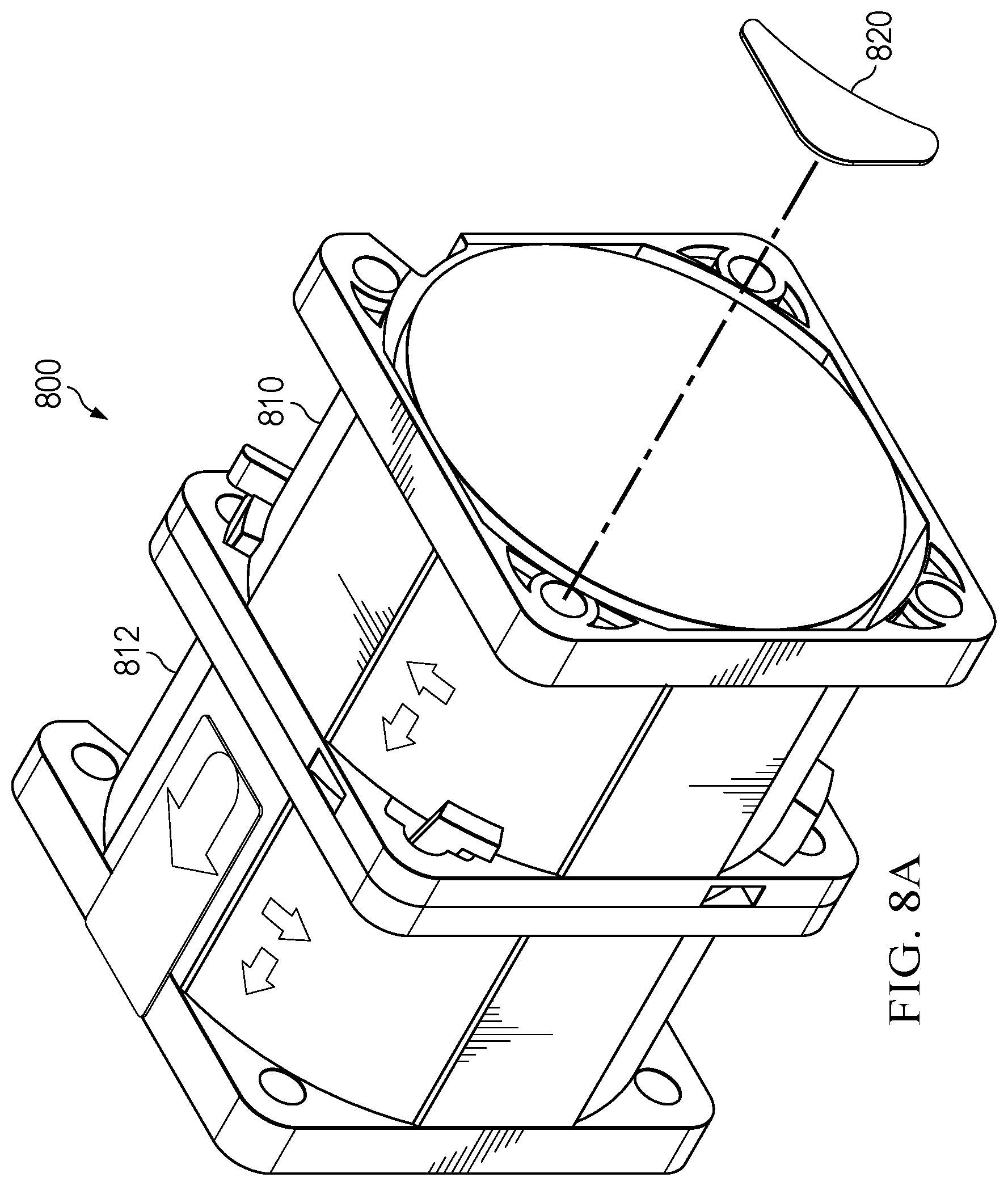 Patent US12588161 Figure 11 – Server information handling system with reversible airflow fan system