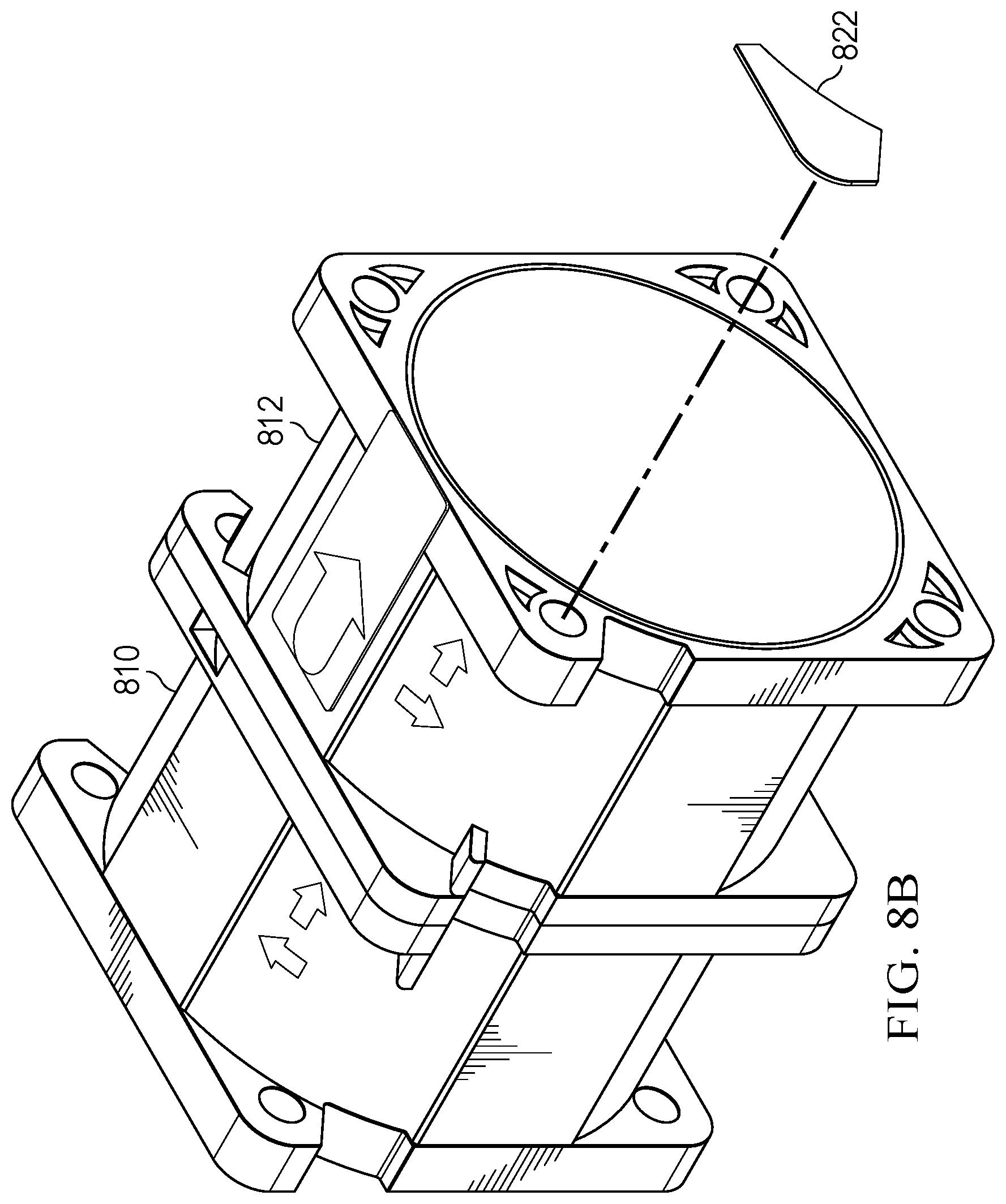Patent US12588161 Figure 12 – Server information handling system with reversible airflow fan system