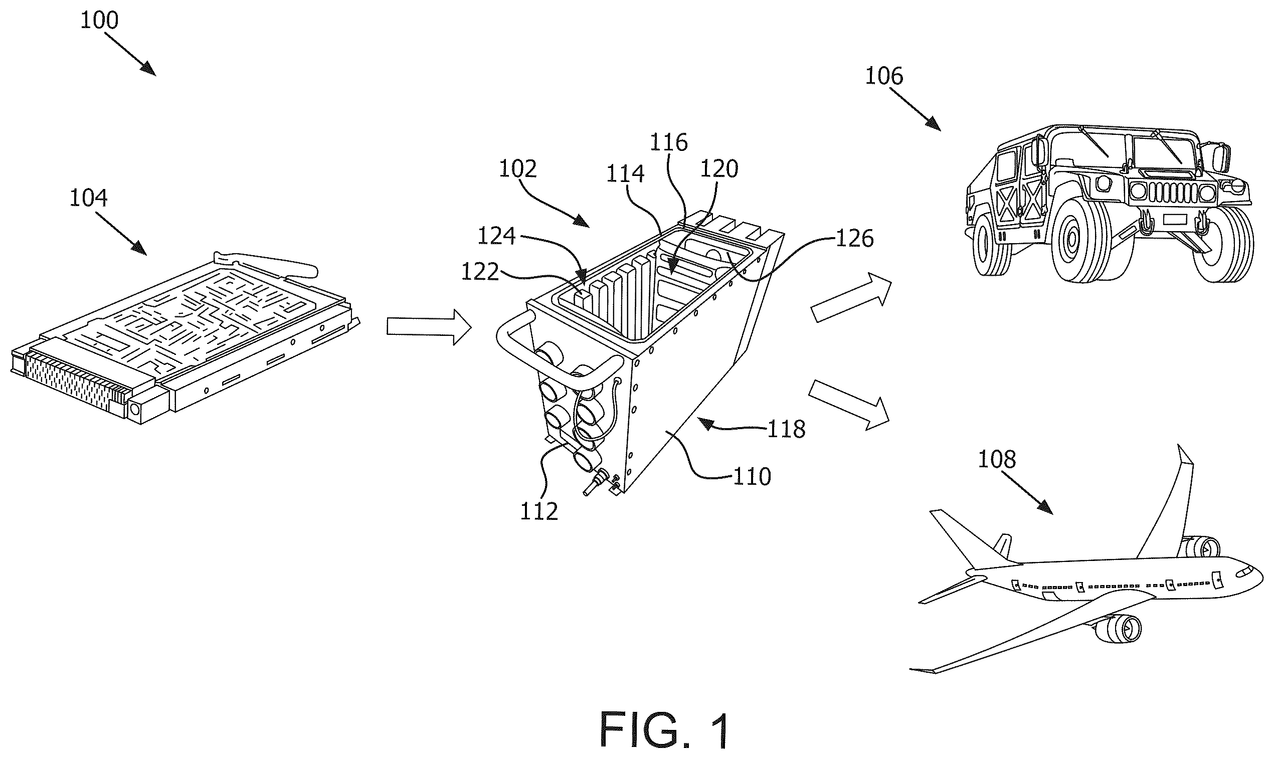 Patent US12588164 Figure 1 – Systems and methods for electronics cooling