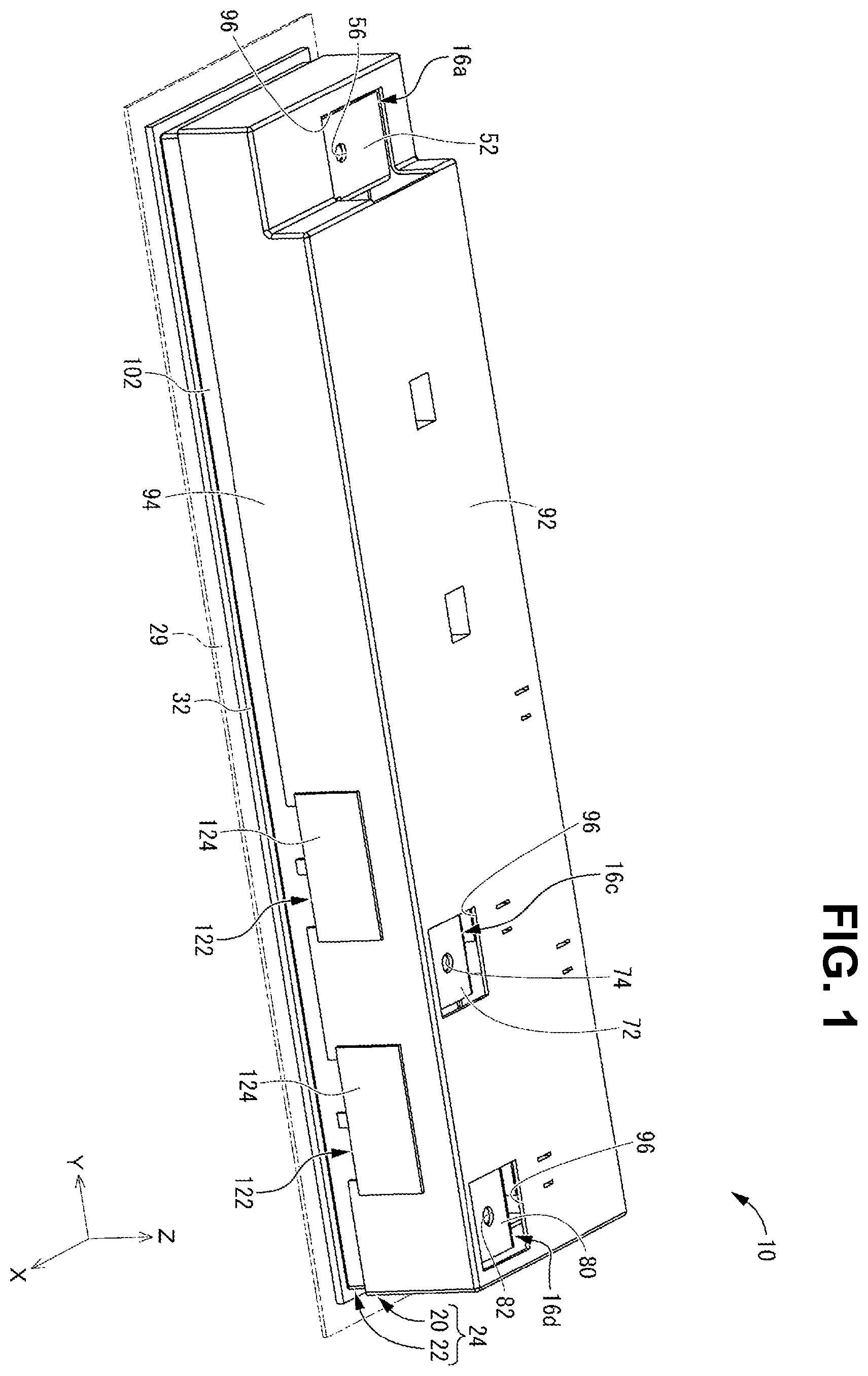 Patent US12588165 Figure 1 – Circuit assembly