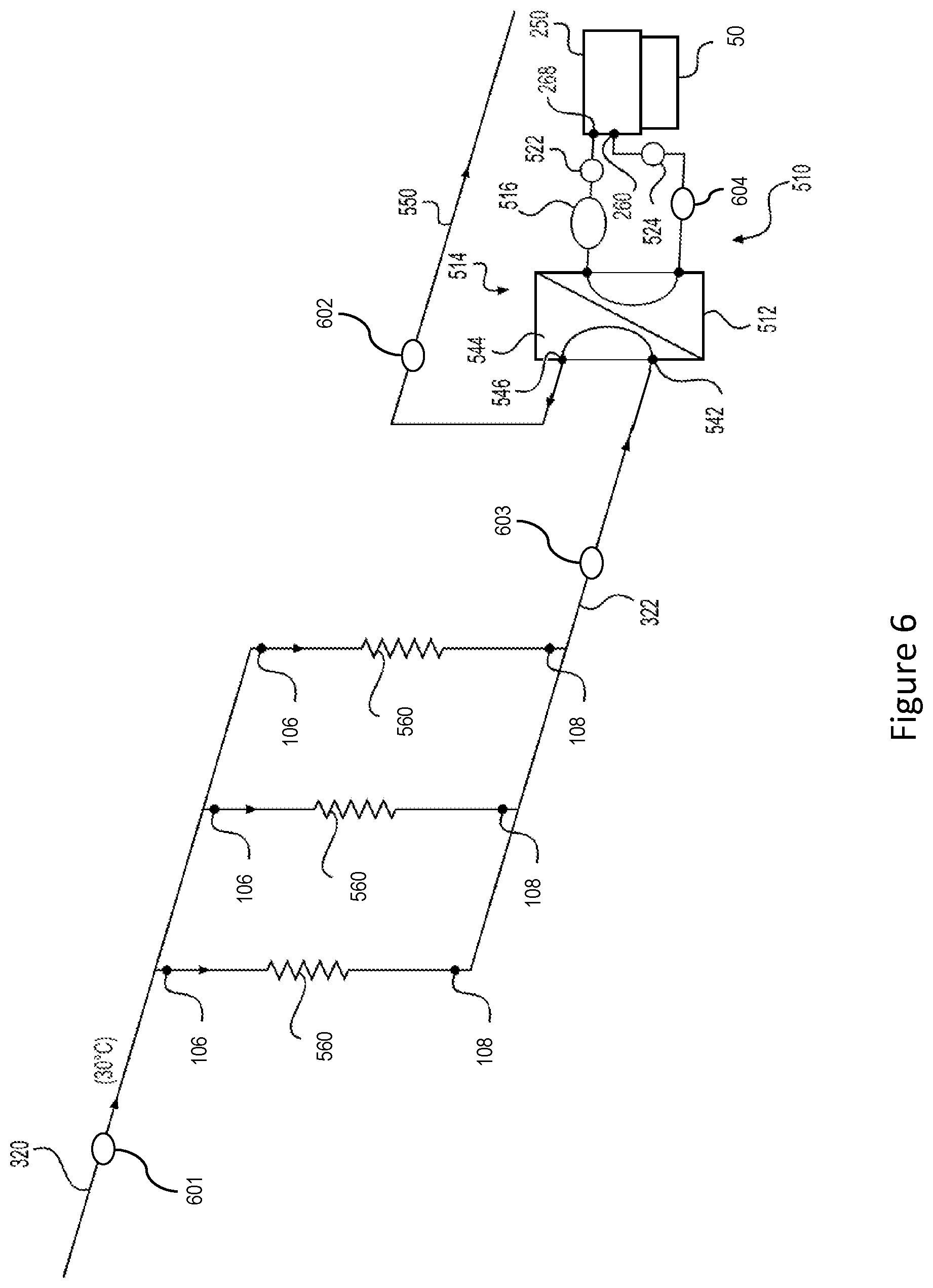Patent US12588169 Figure 6 – Method for controlling a cooling system for autonomous cooling of a rack