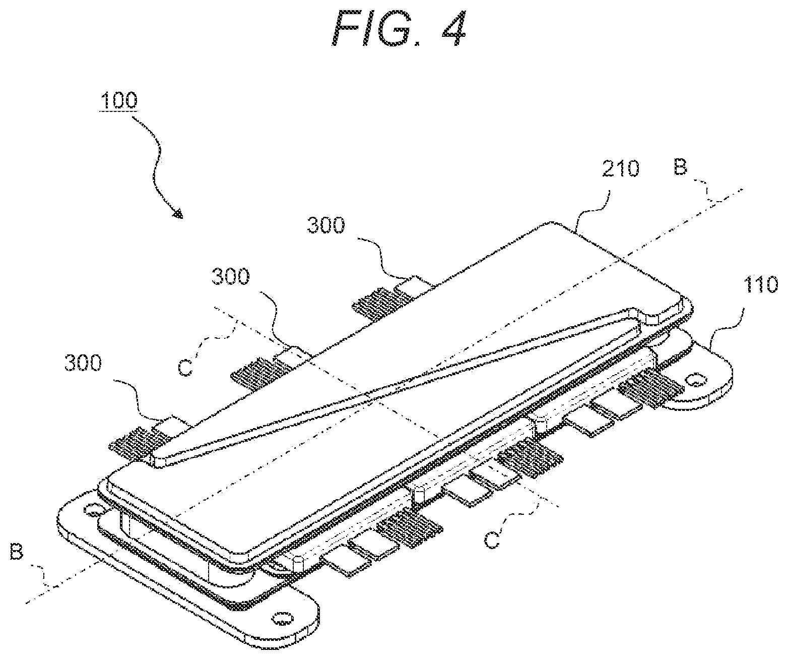 Patent US12588171 Figure 4 – Heat exchange device and power conversion device