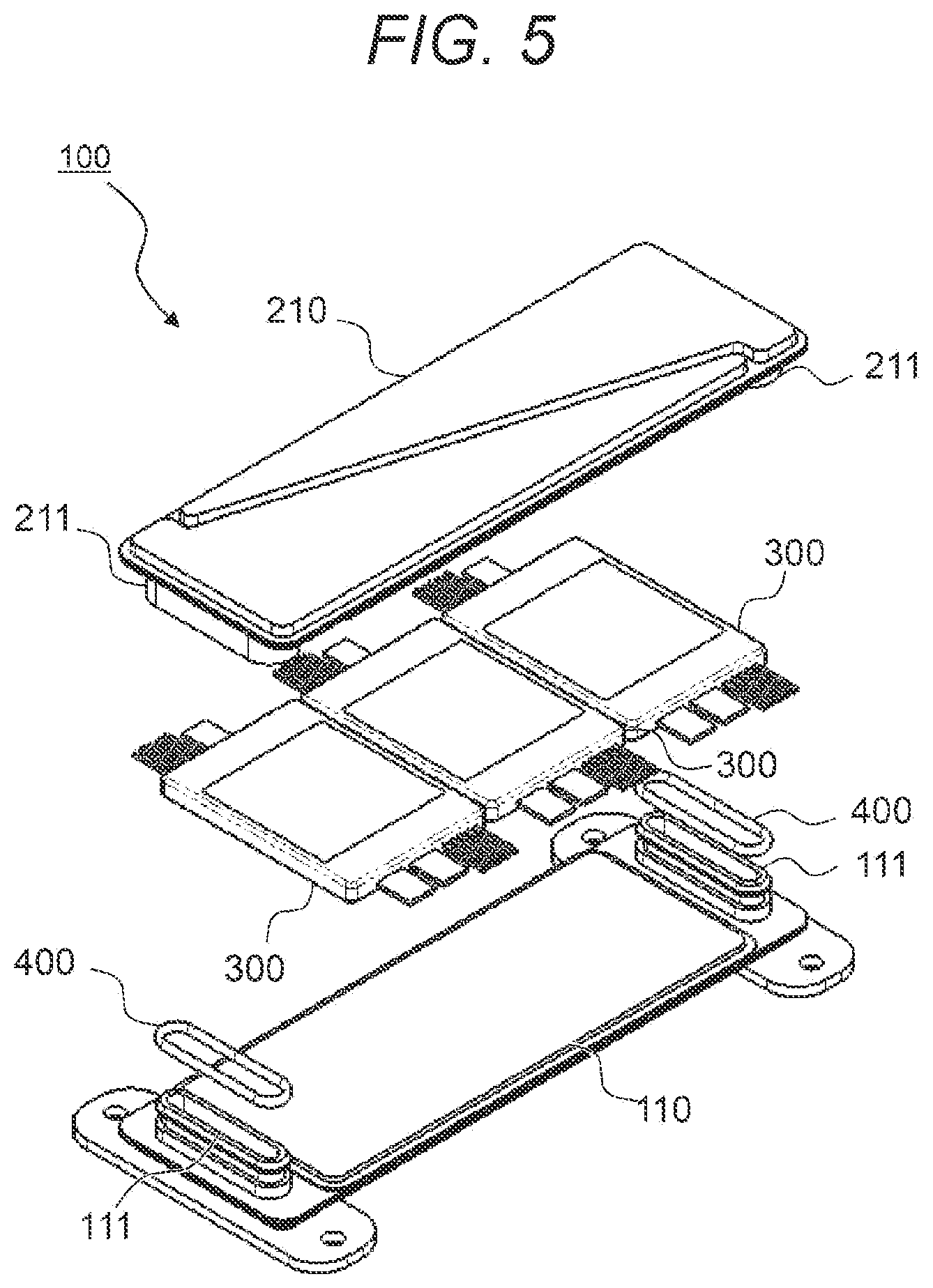 Patent US12588171 Figure 5 – Heat exchange device and power conversion device