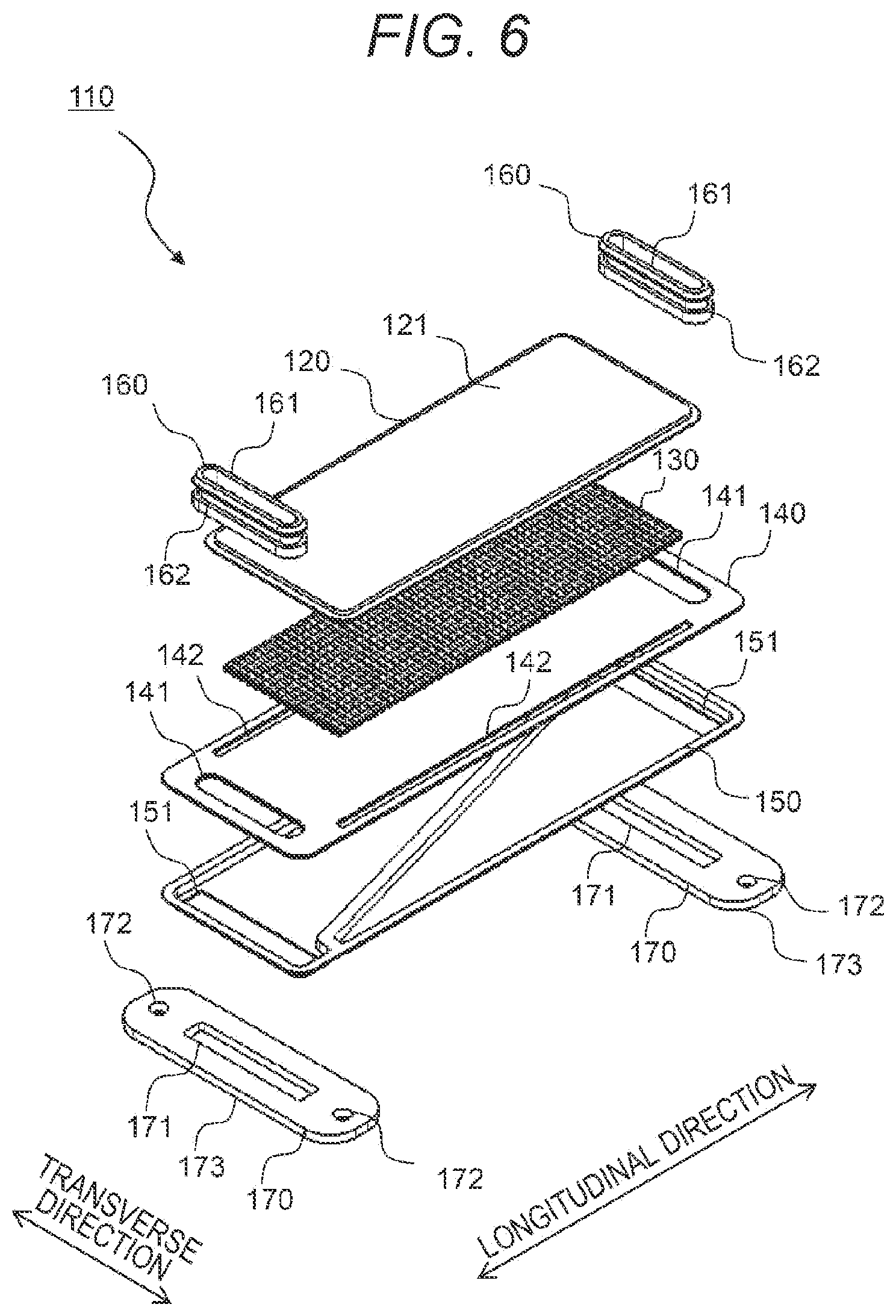 Patent US12588171 Figure 6 – Heat exchange device and power conversion device