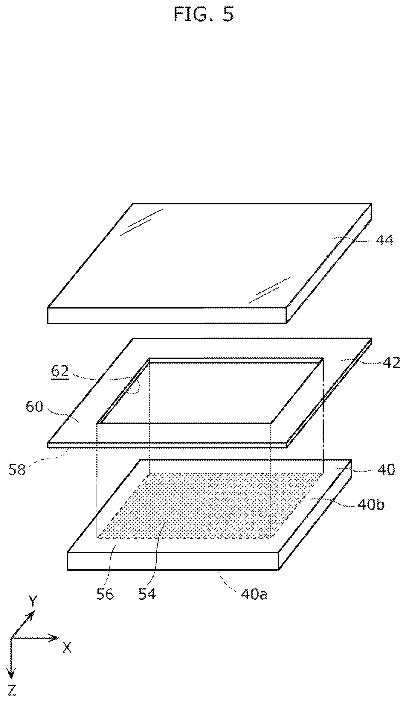 Patent US12588172 Figure 5 – Display device and head-up display