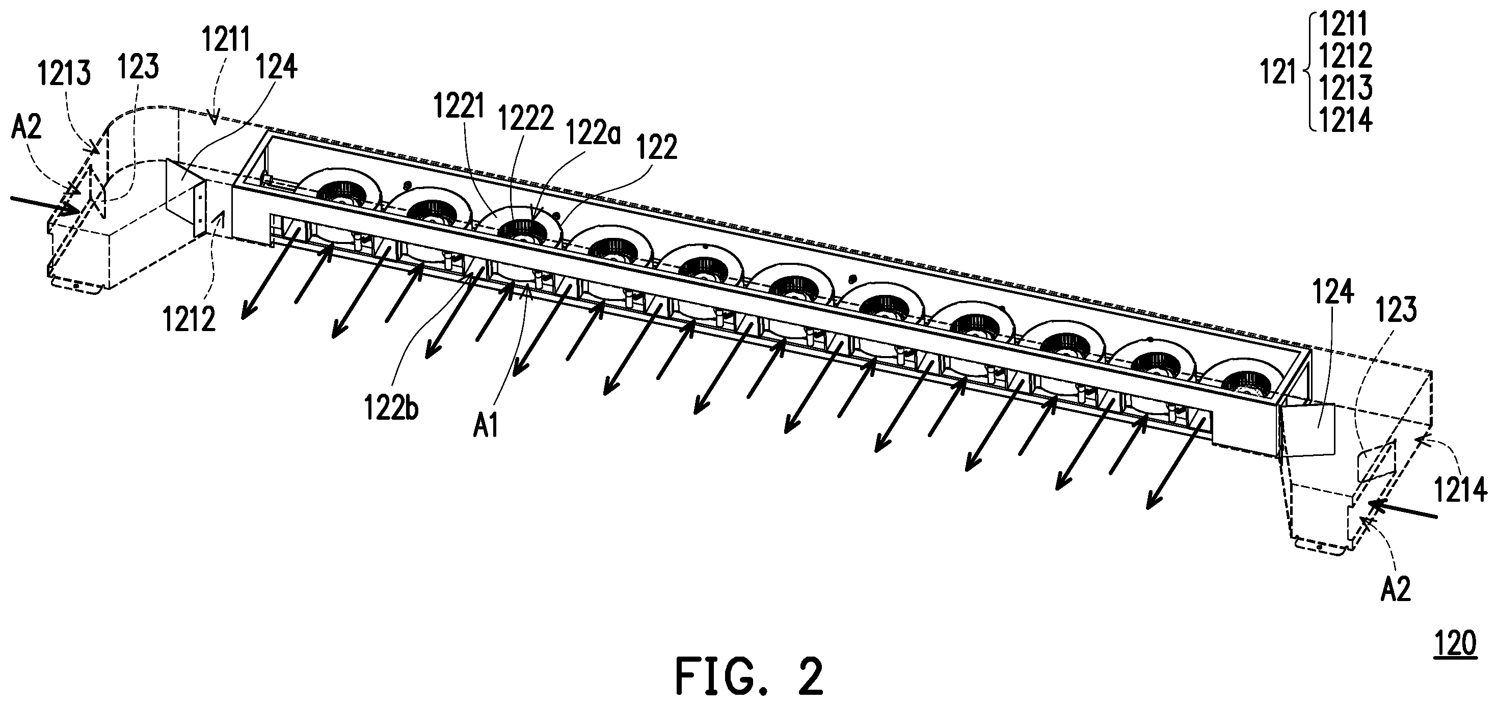 Patent US12588174 Figure 2 – Electronic device