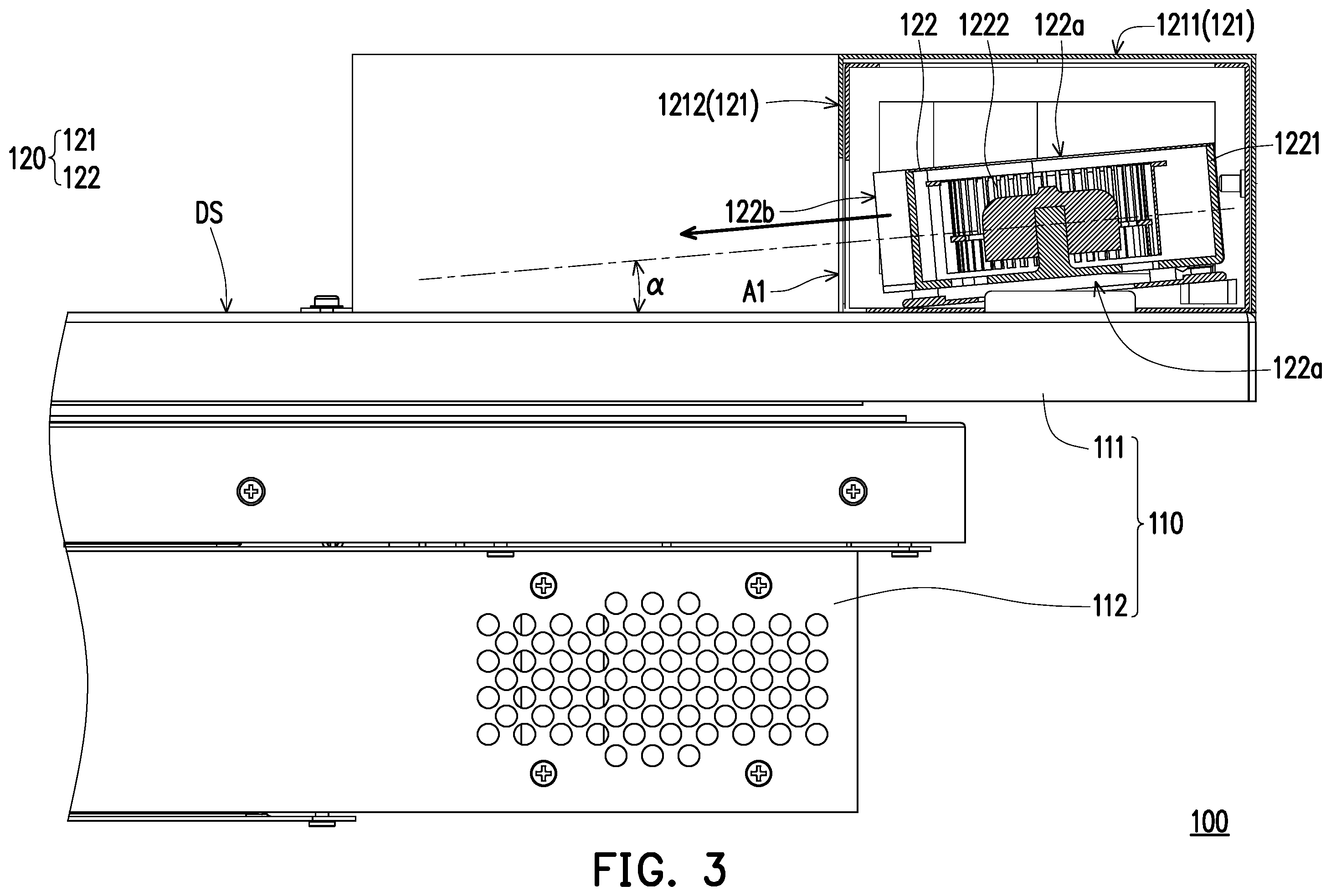 Patent US12588174 Figure 3 – Electronic device