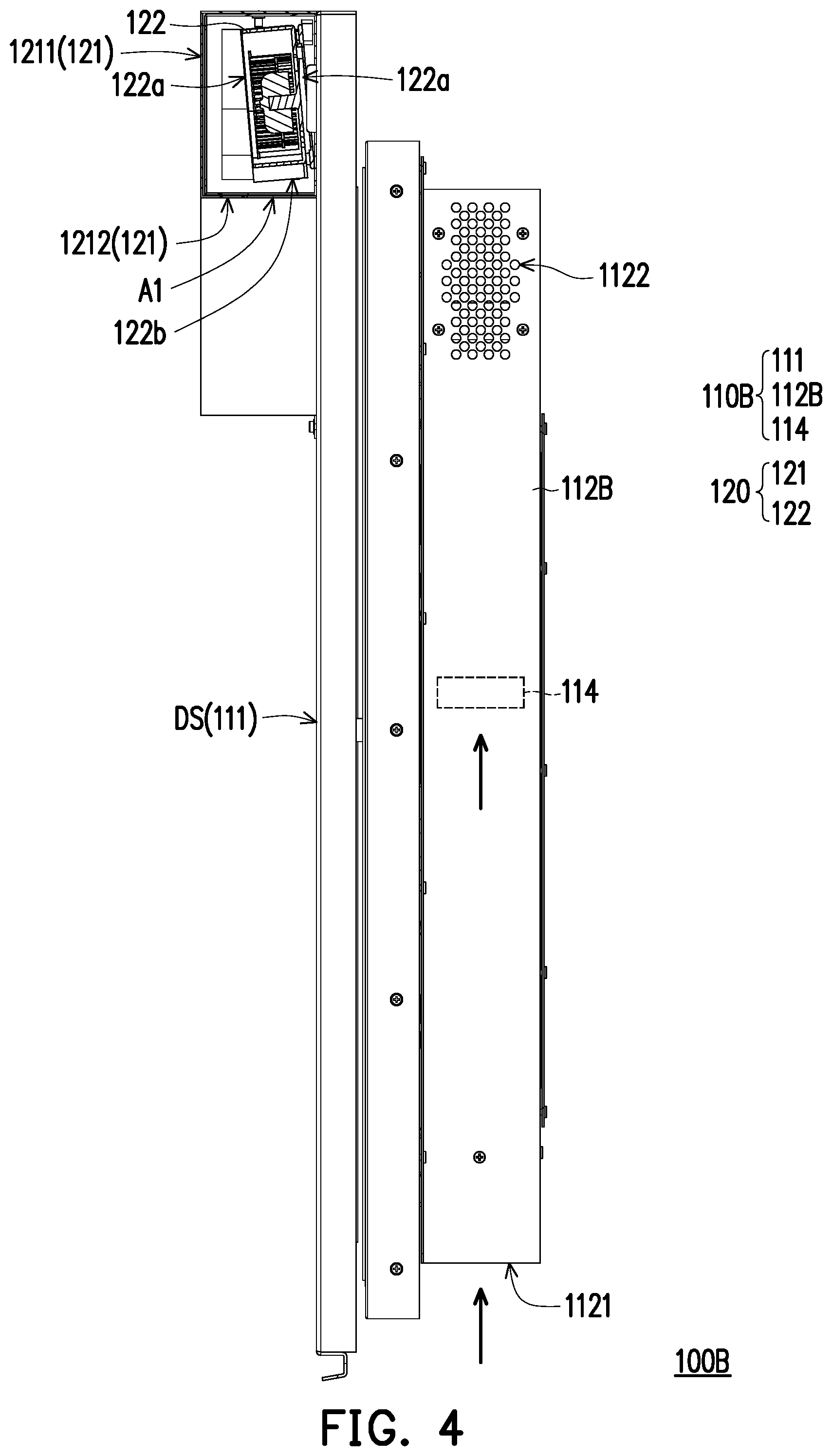 Patent US12588174 Figure 4 – Electronic device