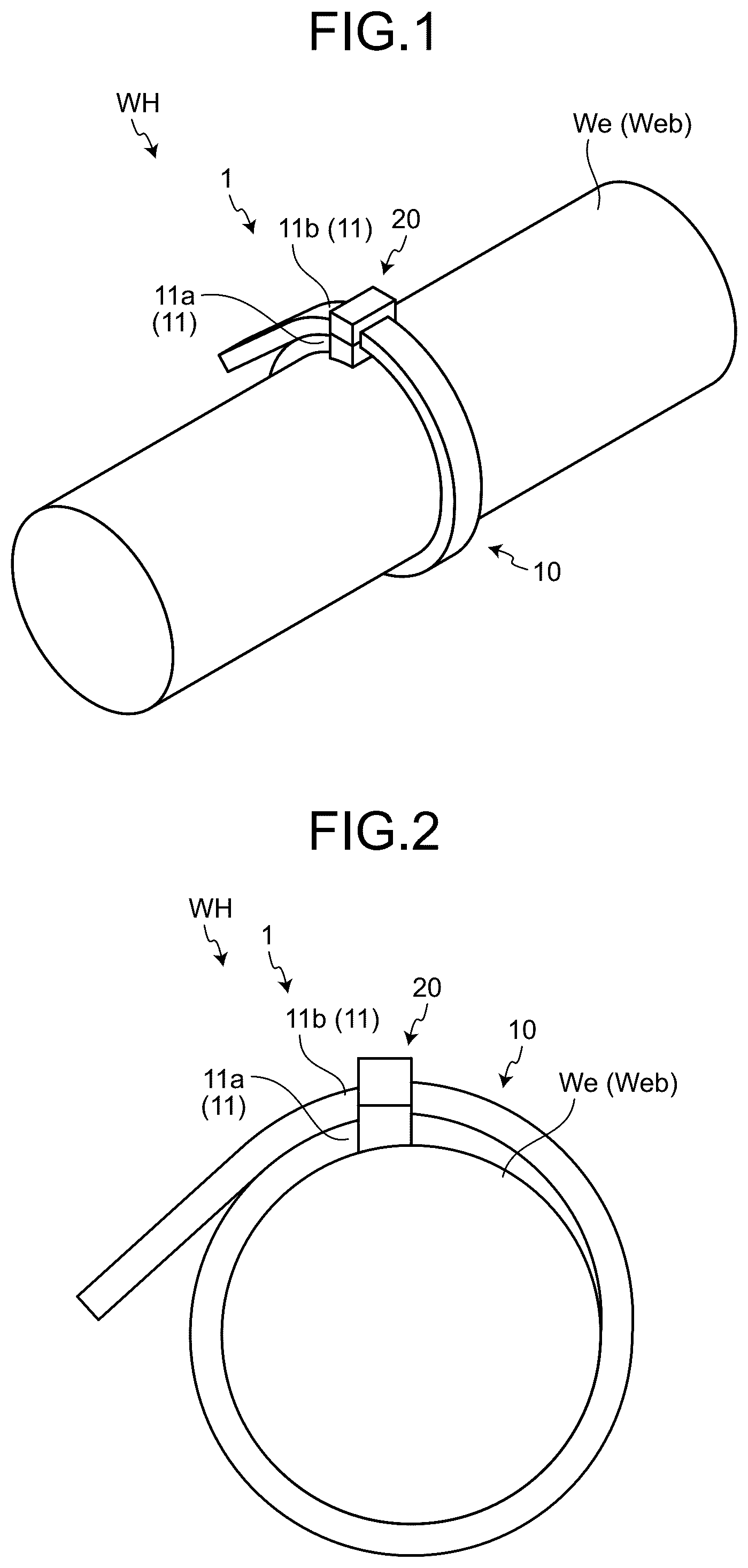 Patent US12588175 — Noise reduction tool and wire harness — Figure 1