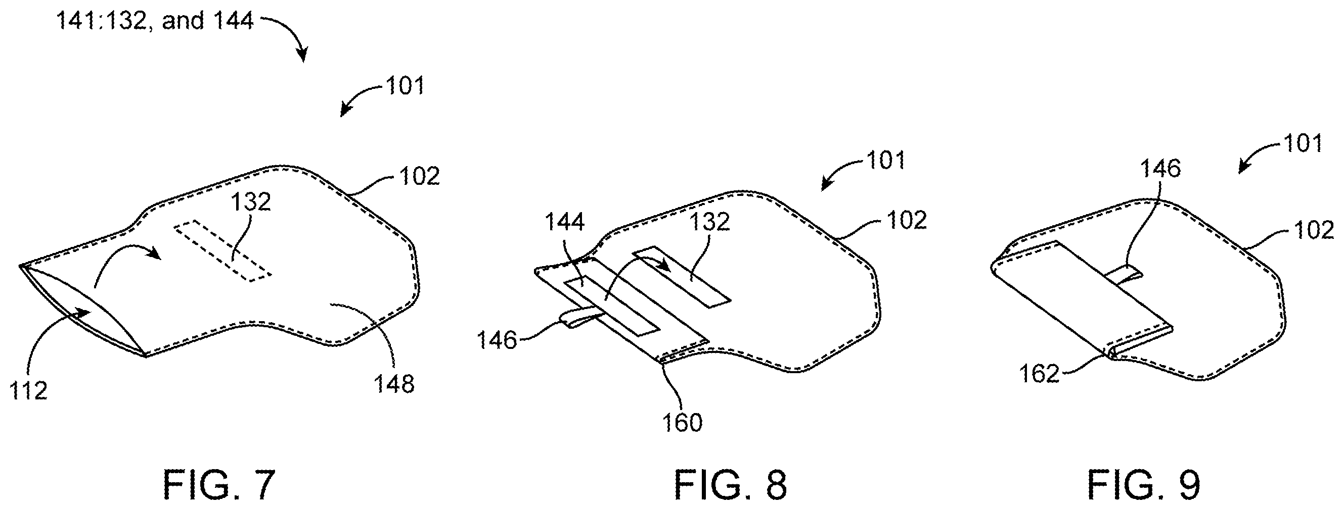 Patent US12588176 Figure 5 – RF shielding pouch and garment for electronic devices