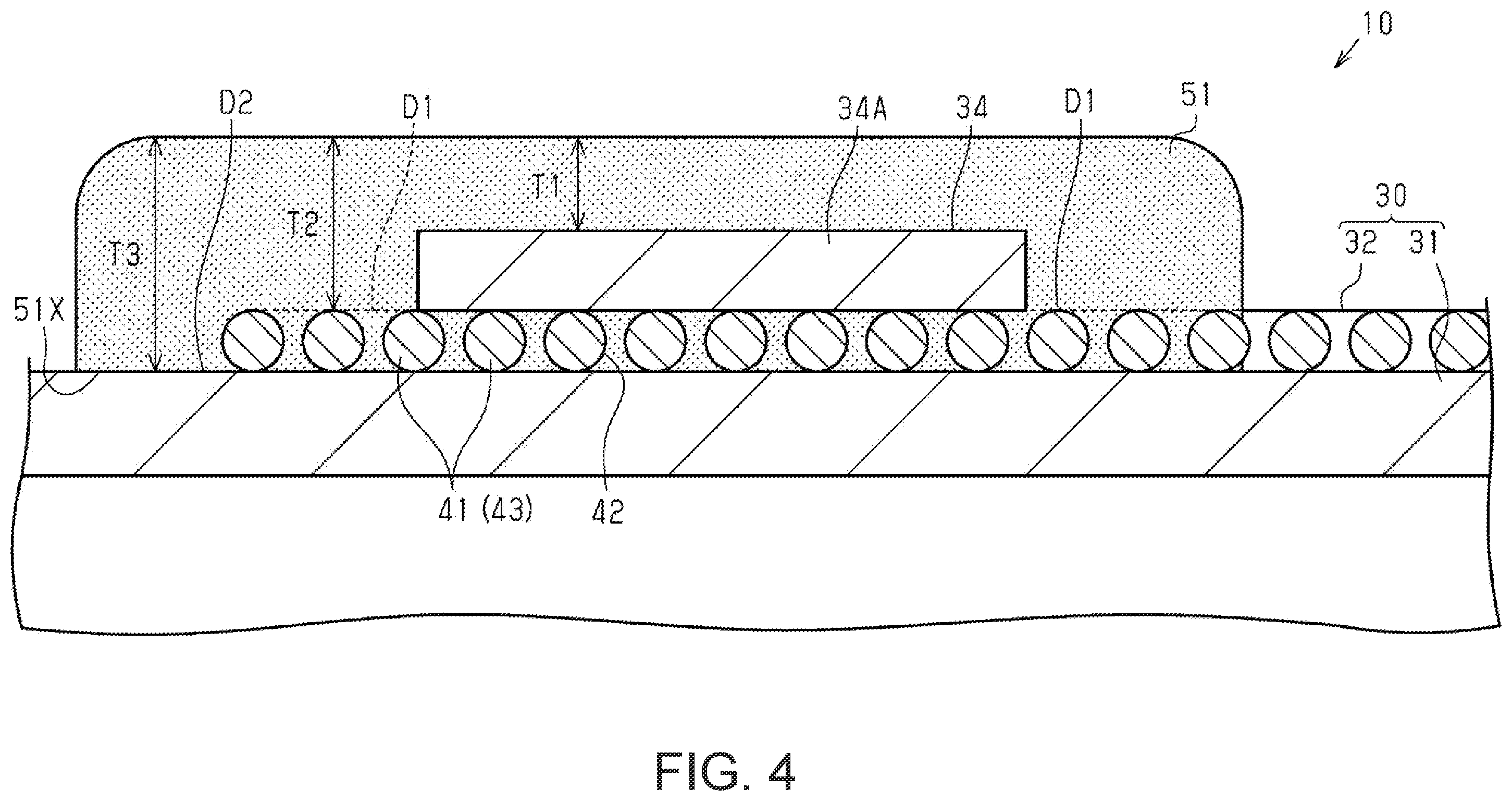 Patent US12588177 Figure 4 – Wire harness
