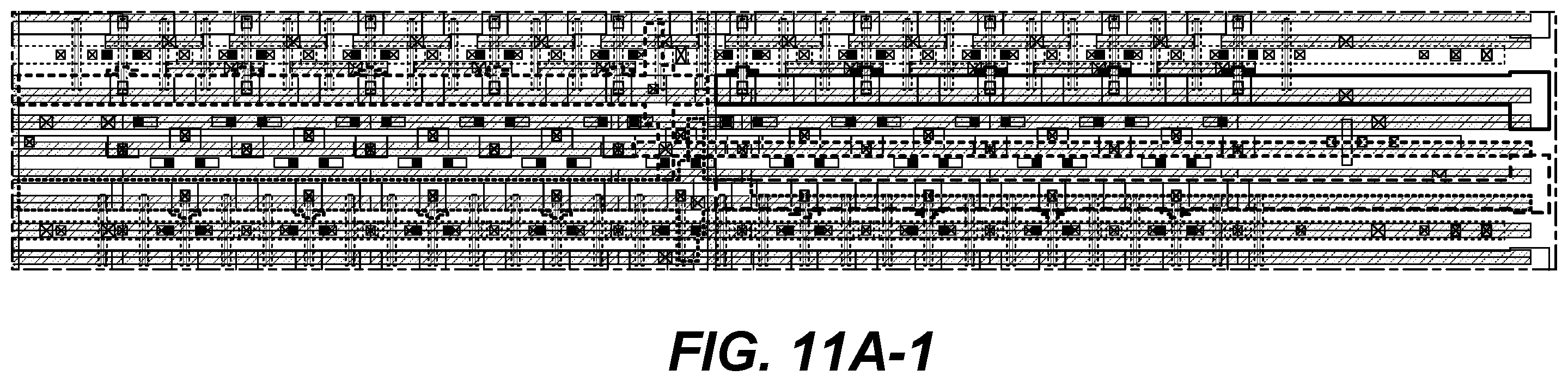 Patent US12588179 Figure 12 – Fly bitline design for pseudo triple port memory