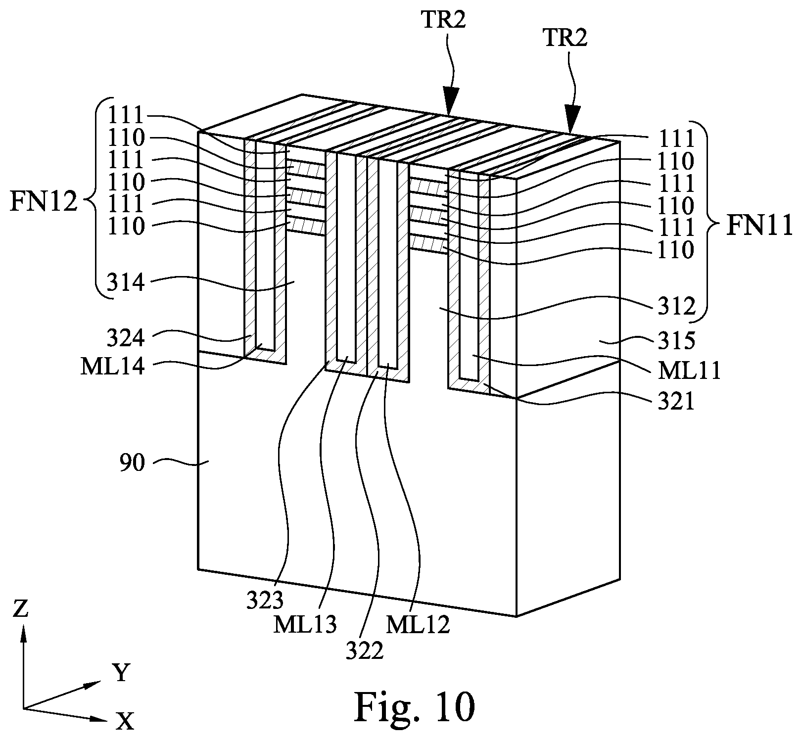Patent US12588181 Figure 16 – Memory device and method for forming the same
