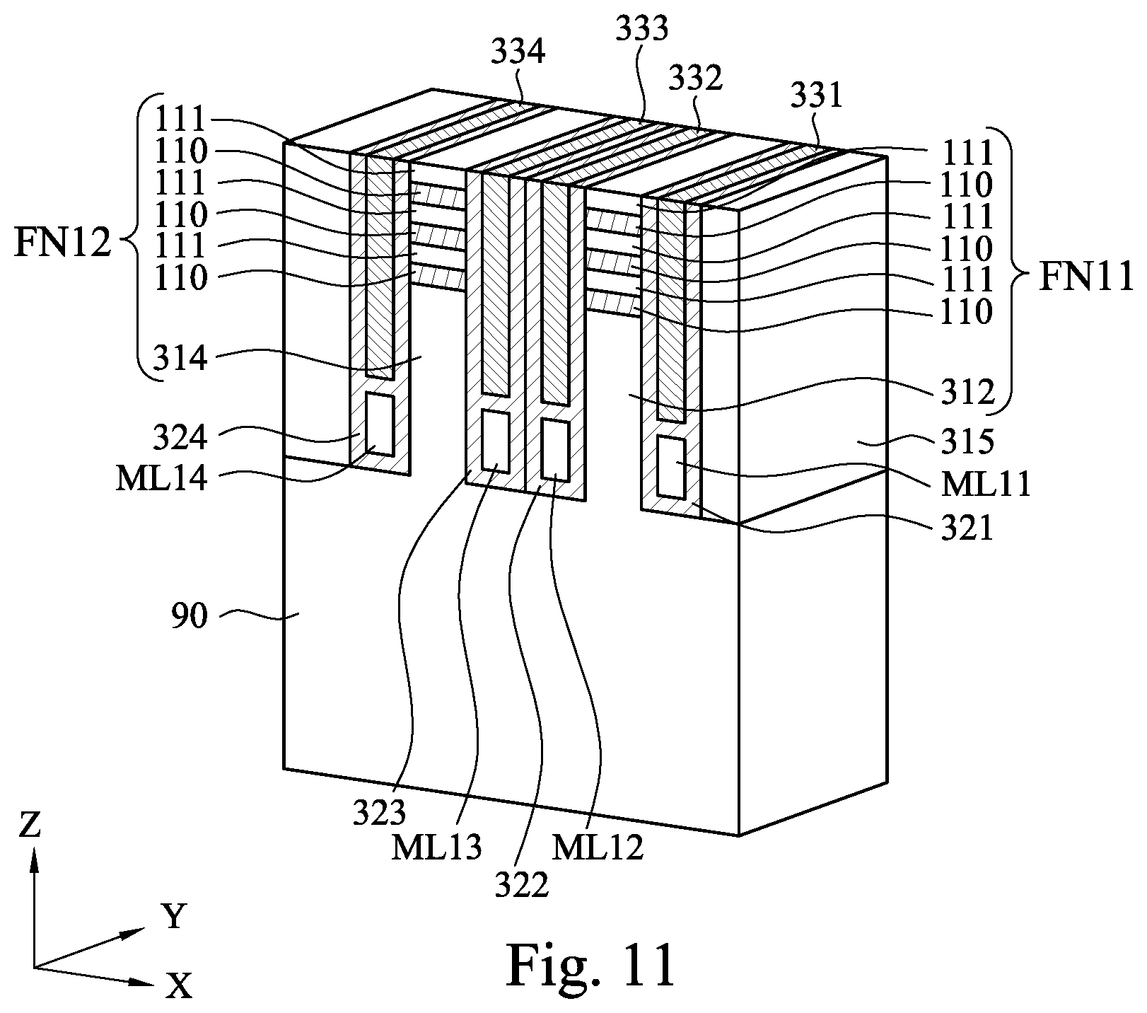 Patent US12588181 Figure 17 – Memory device and method for forming the same