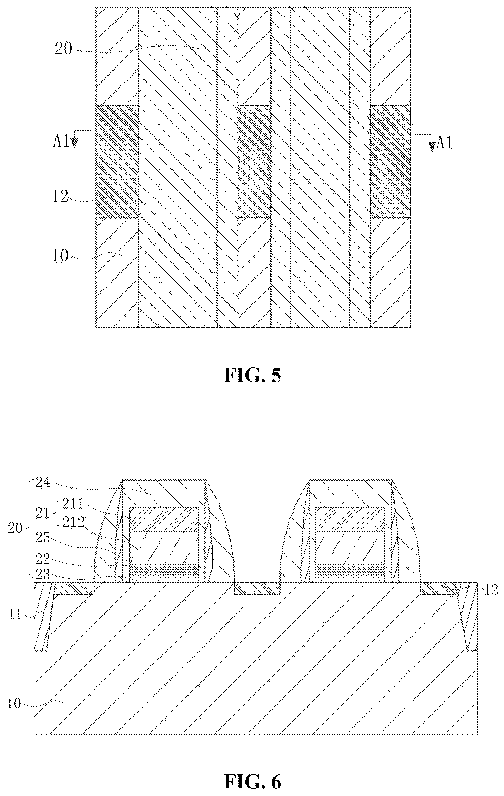 Patent US12588183 Figure 3 – Semiconductor memory structure with butted contact and method for manufacturing same
