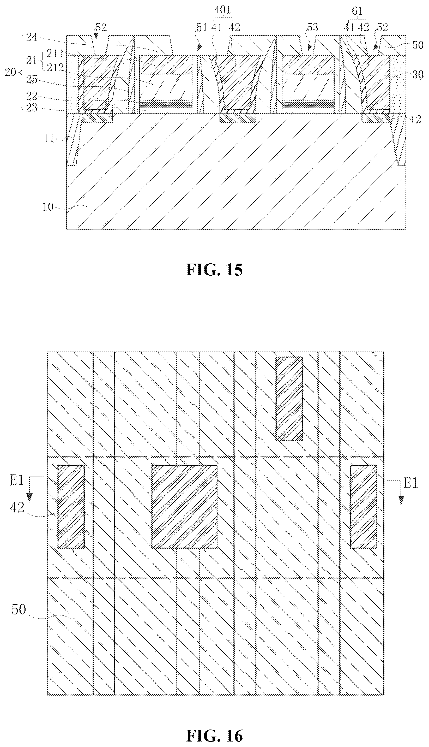 Patent US12588183 Figure 8 – Semiconductor memory structure with butted contact and method for manufacturing same