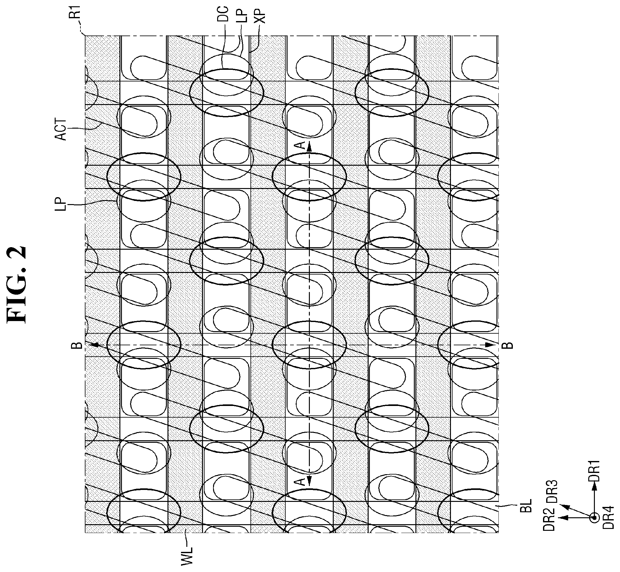 Patent US12588187 Figure 2 – Semiconductor memory device and method for fabricating the same