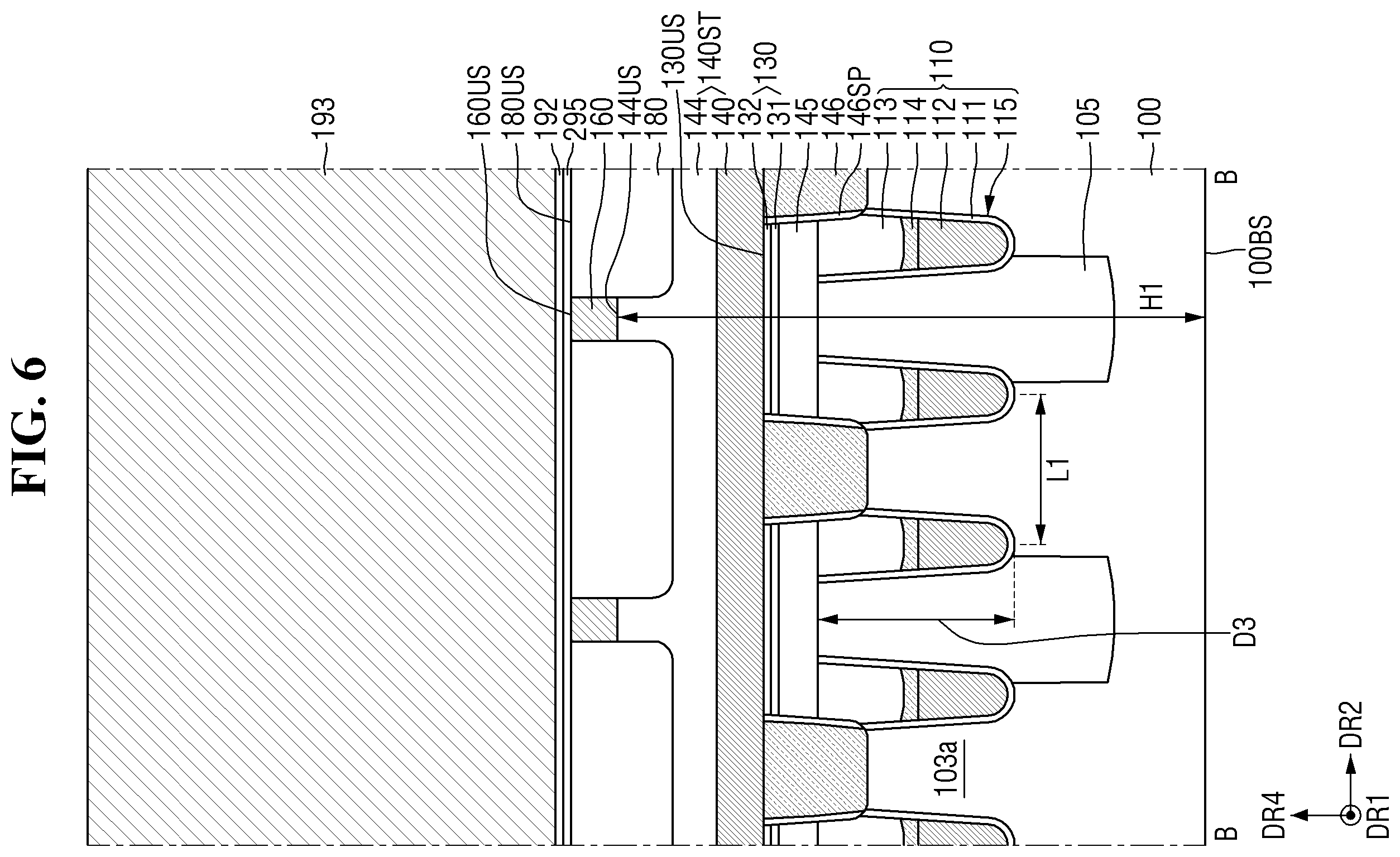 Patent US12588187 Figure 6 – Semiconductor memory device and method for fabricating the same