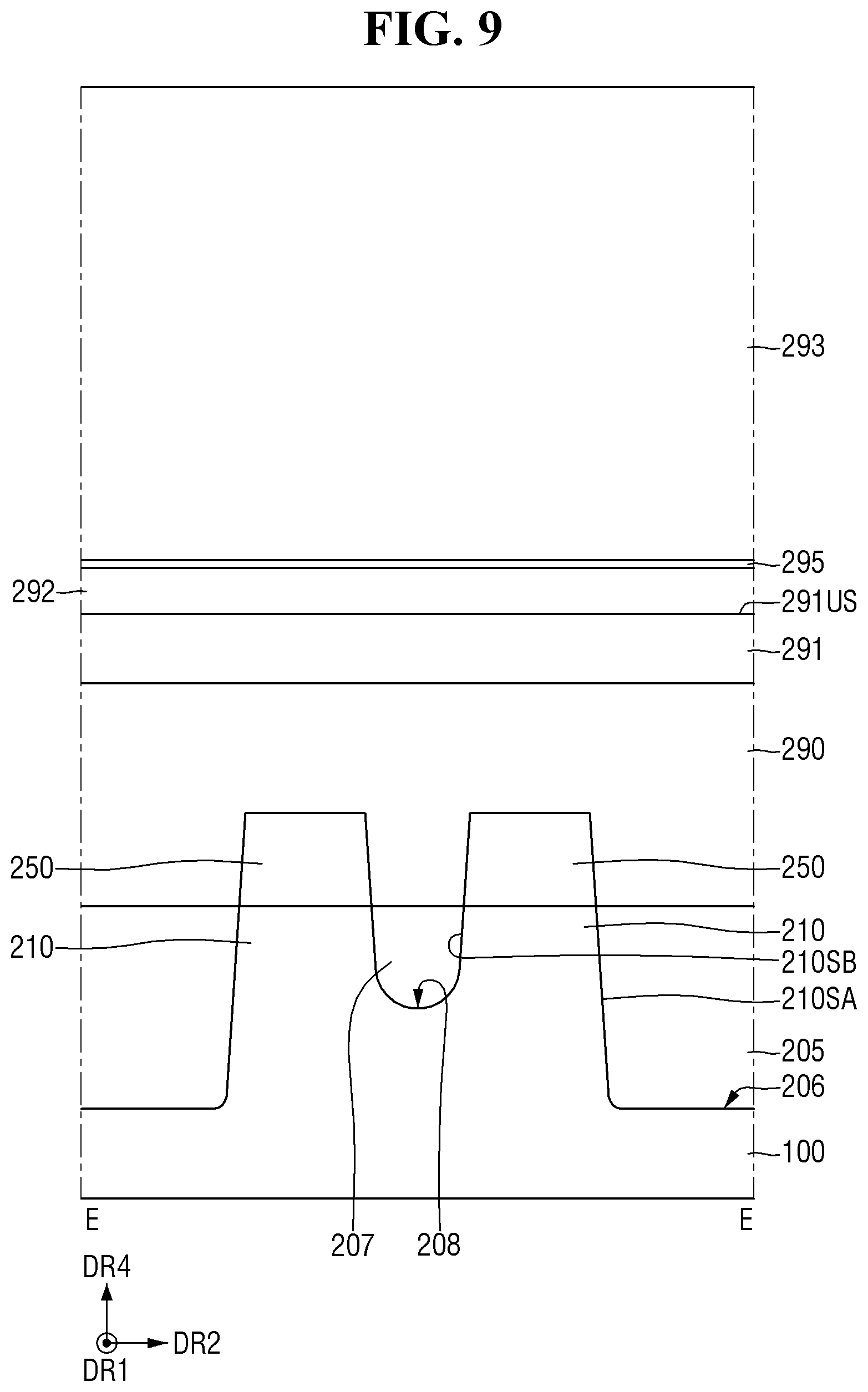 Patent US12588187 Figure 9 – Semiconductor memory device and method for fabricating the same