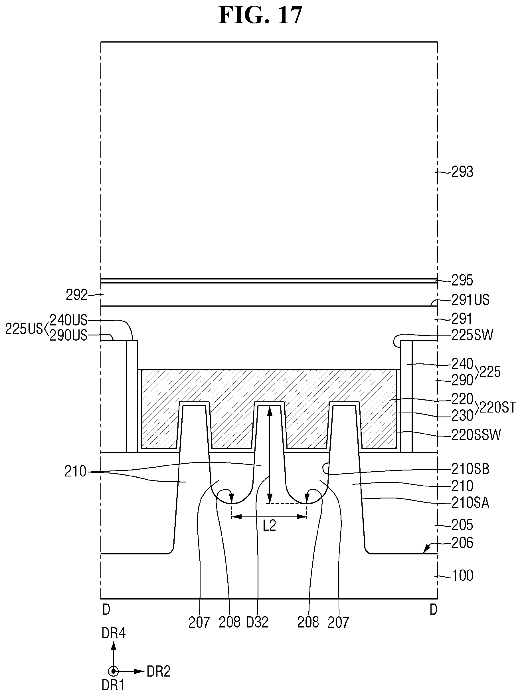 Patent US12588187 Figure 17 – Semiconductor memory device and method for fabricating the same