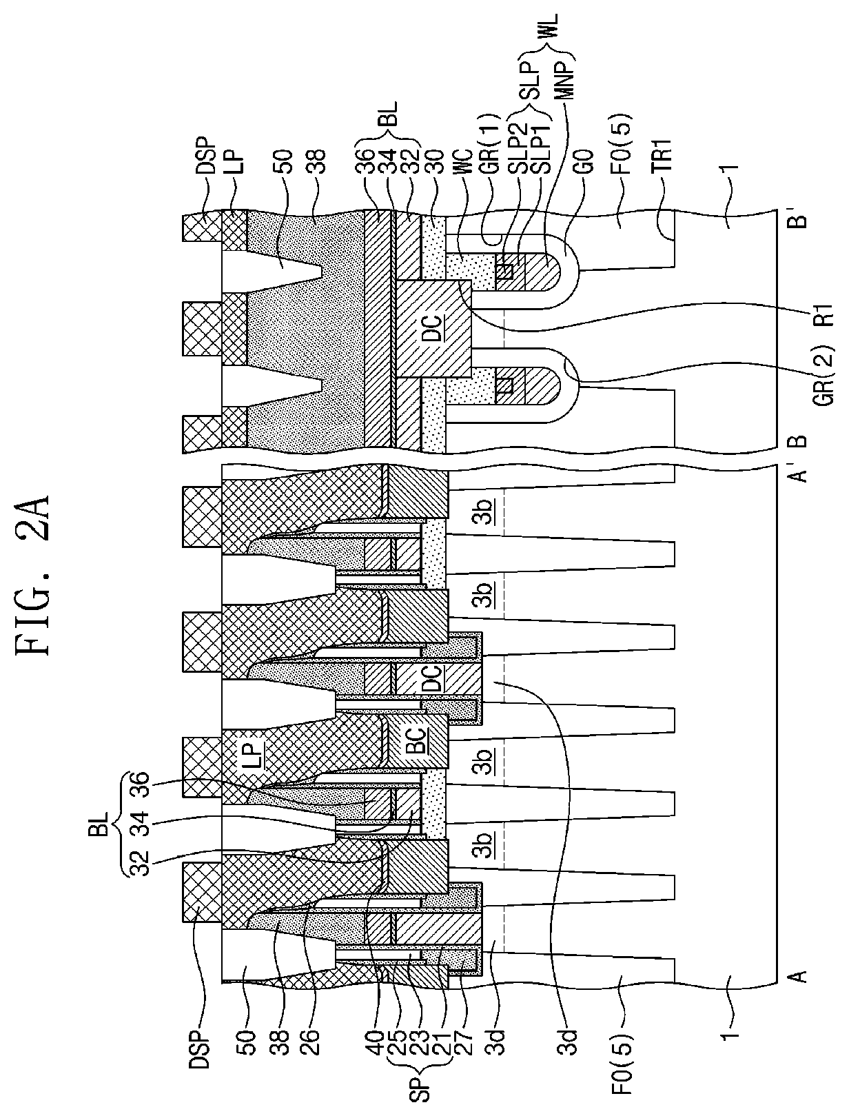 Patent US12588188 Figure 2 – Semiconductor device and method of fabricating the same