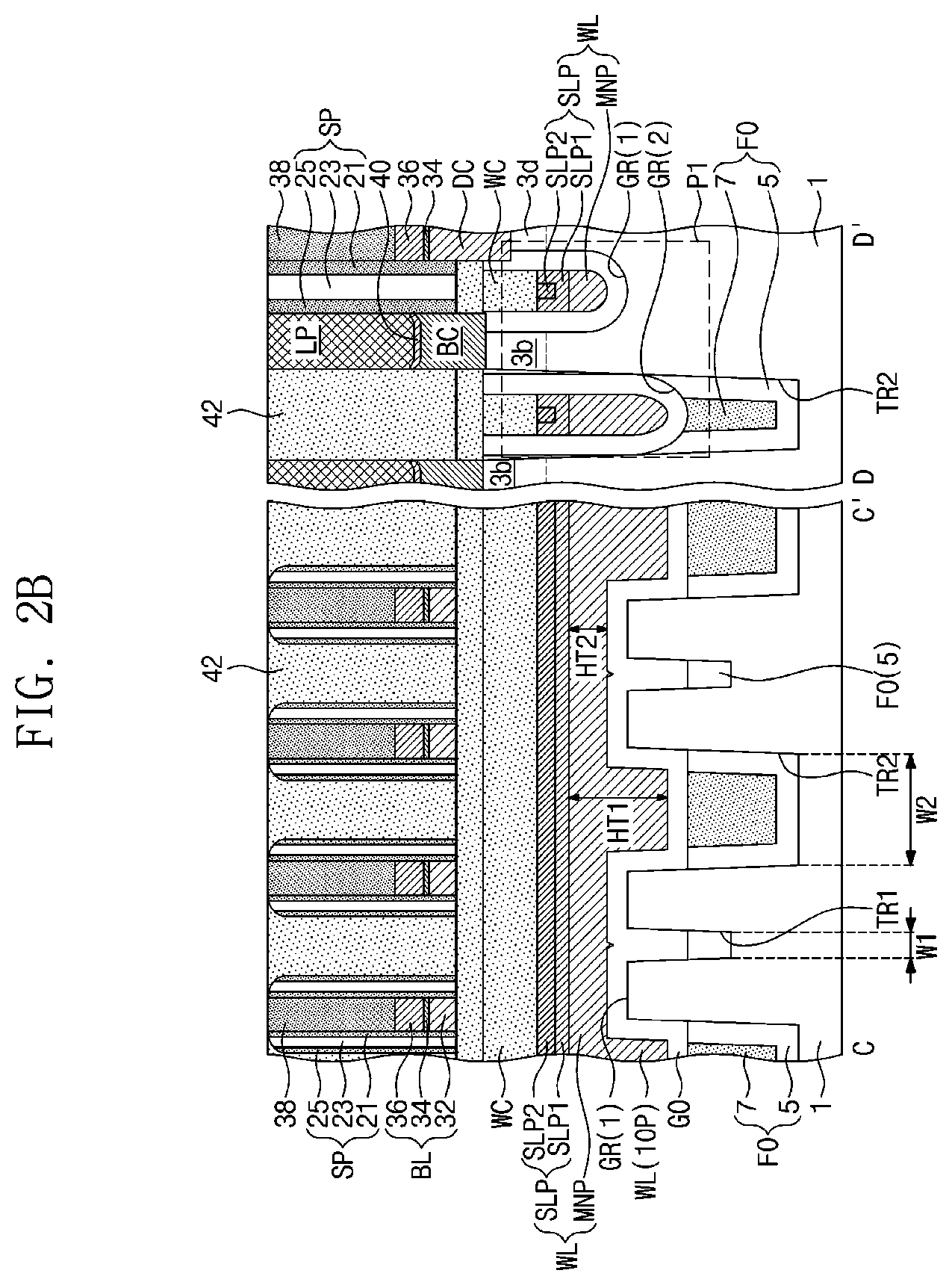 Patent US12588188 Figure 3 – Semiconductor device and method of fabricating the same
