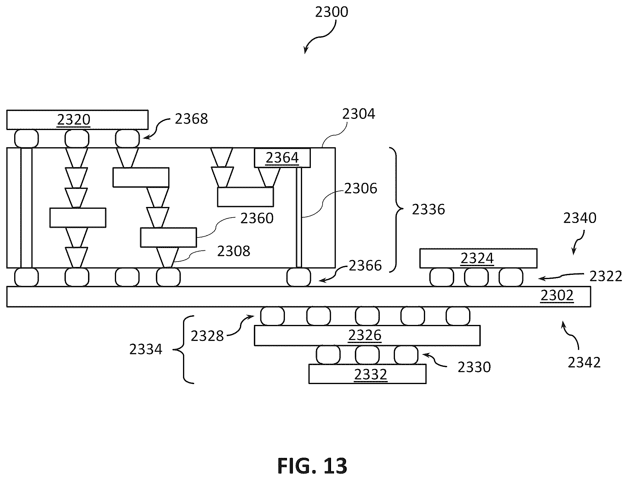 Patent US12588189 Figure 17 – Memory devices with vertical transistors