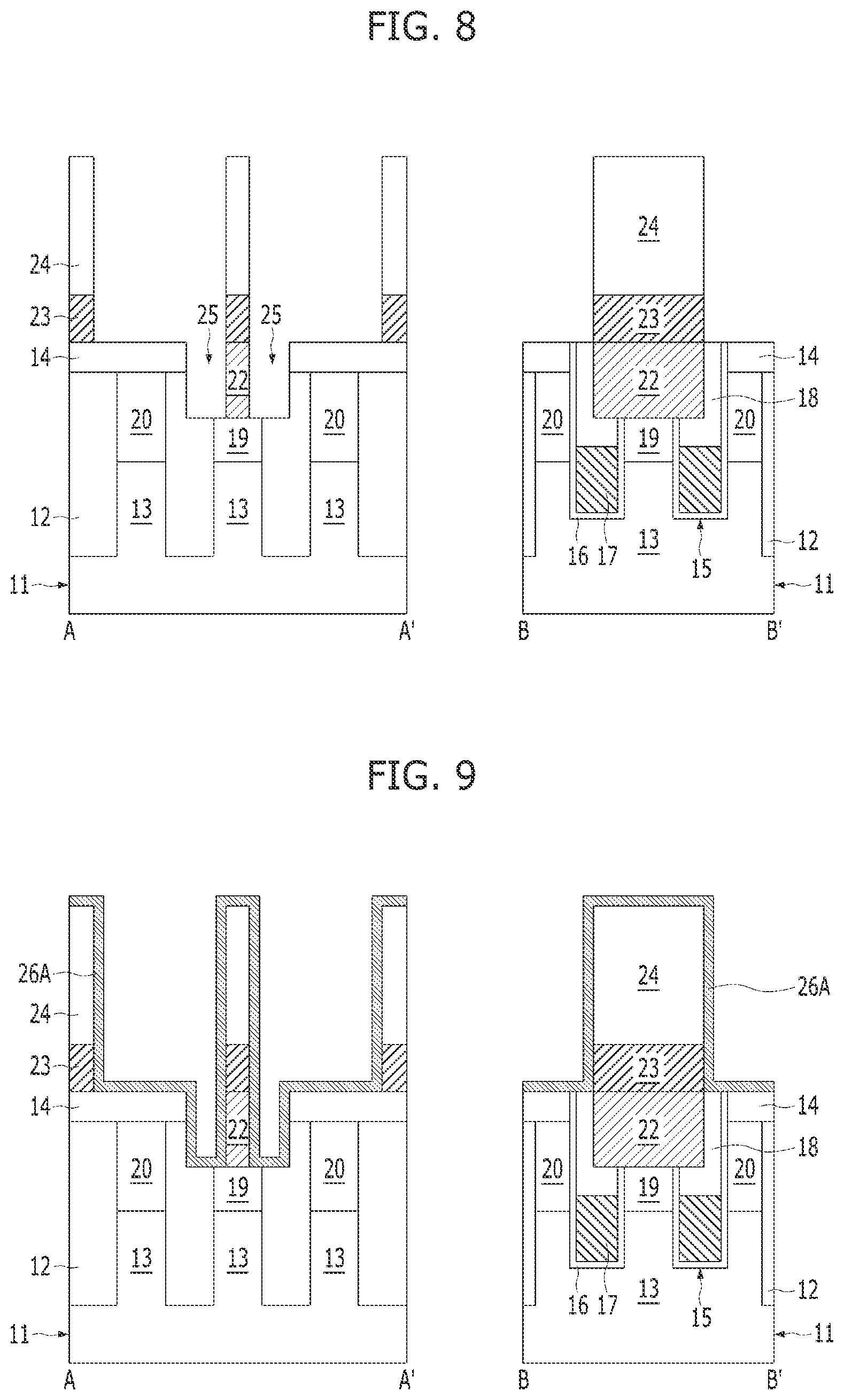 Patent US12588190 Figure 5 – Semiconductor device with a low-k spacer and method for fabricating the same