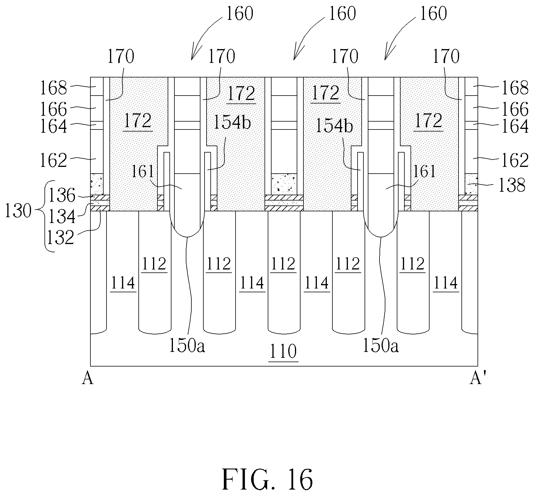 Patent US12588191 Figure 12 – Semiconductor device and method of fabricating the same