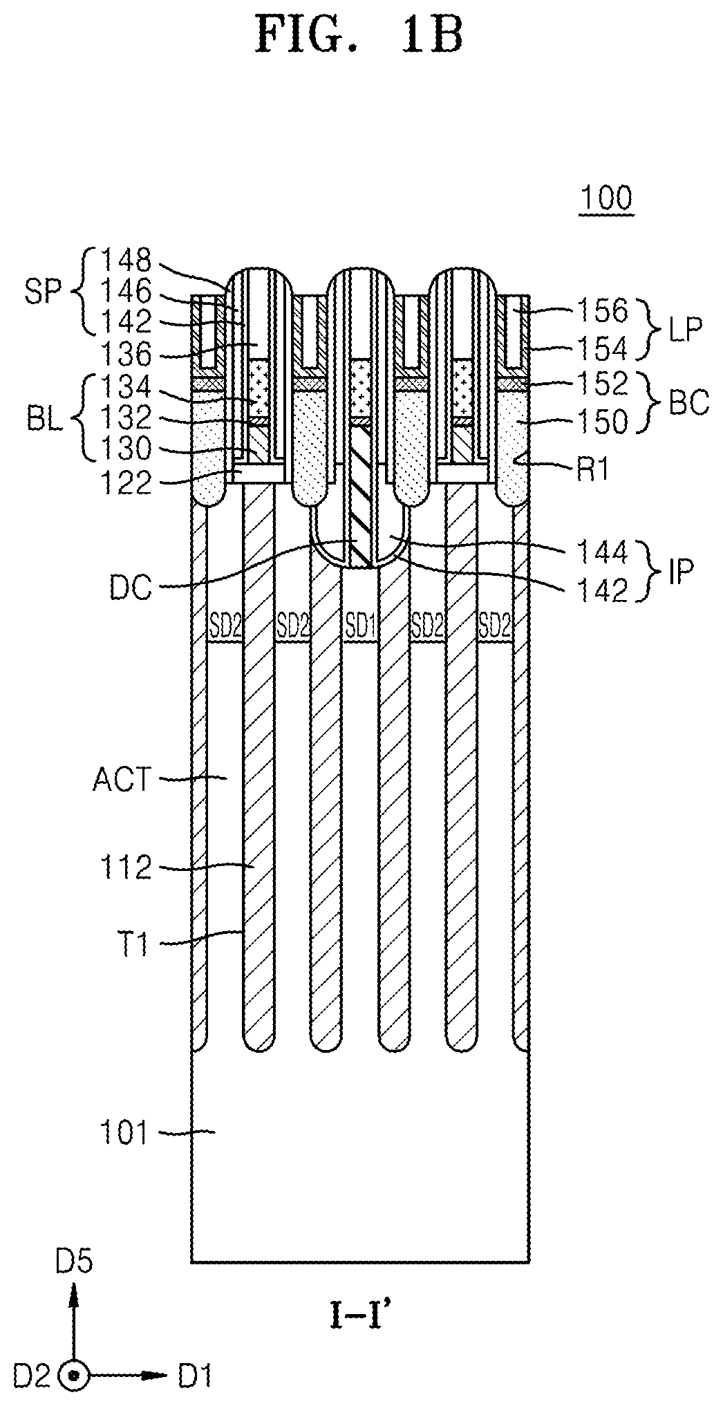 Patent US12588192 Figure 2 – Semiconductor device