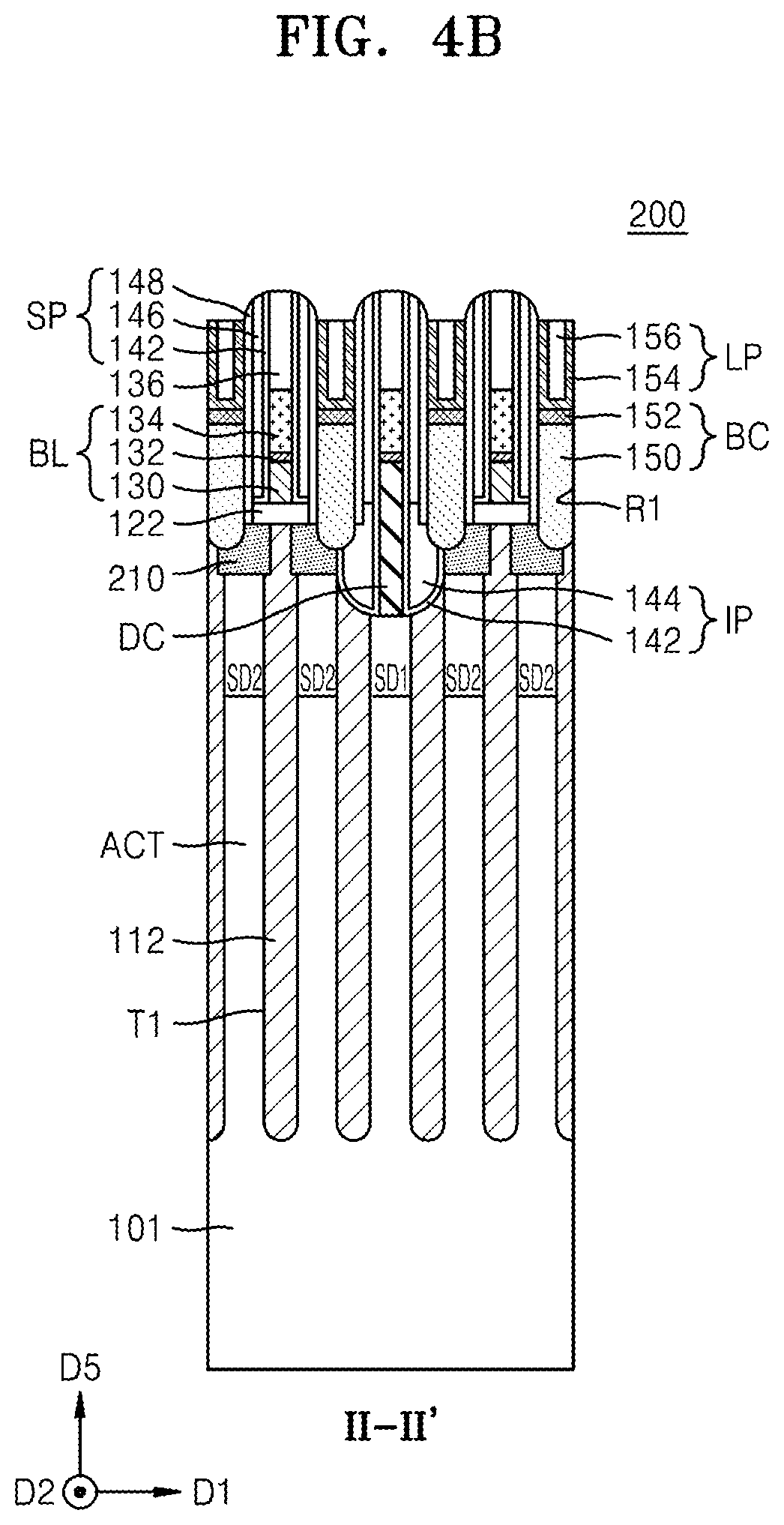 Patent US12588192 Figure 8 – Semiconductor device