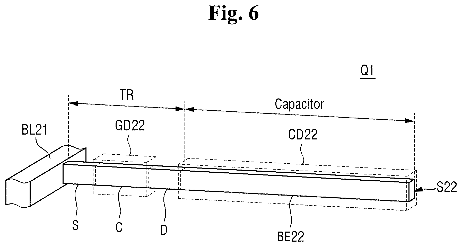 Patent US12588193 Figure 6 – Semiconductor device and method of fabricating the same