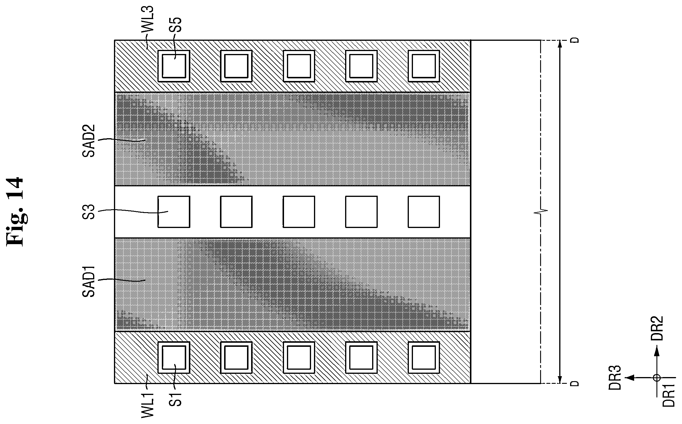 Patent US12588193 Figure 14 – Semiconductor device and method of fabricating the same
