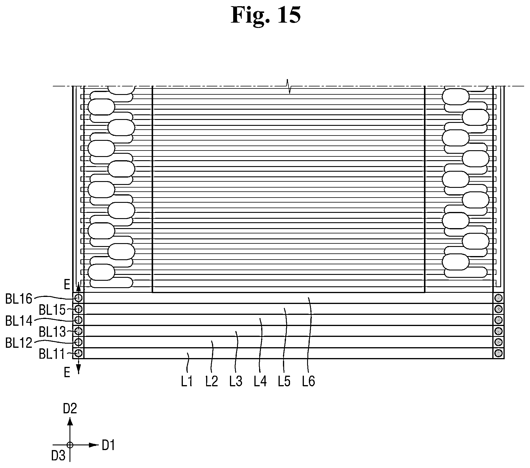 Patent US12588193 Figure 15 – Semiconductor device and method of fabricating the same