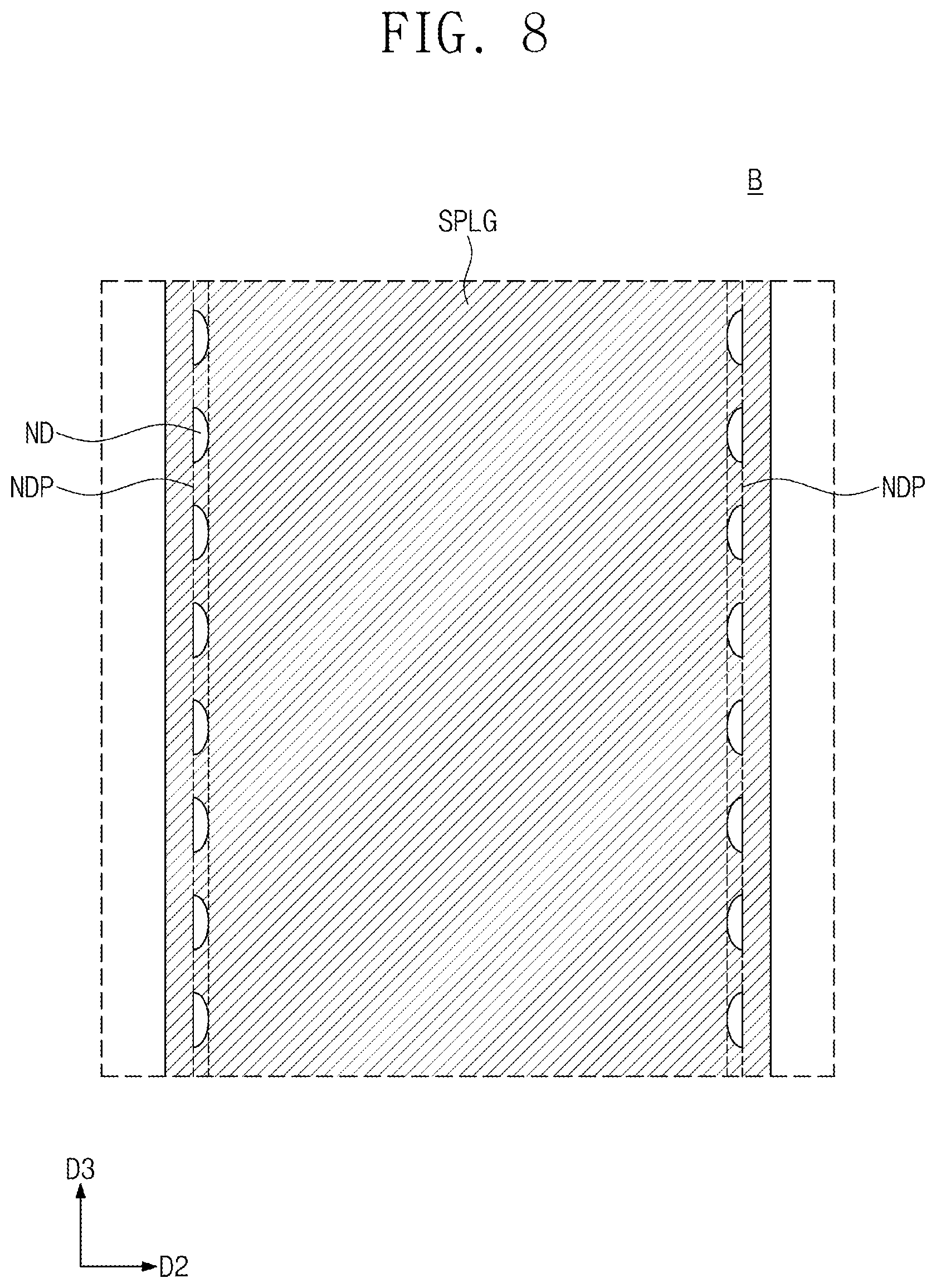 Patent US12588196 Figure 9 – Electrode structure including nano dot pattern and semiconductor device and electronic system including the same