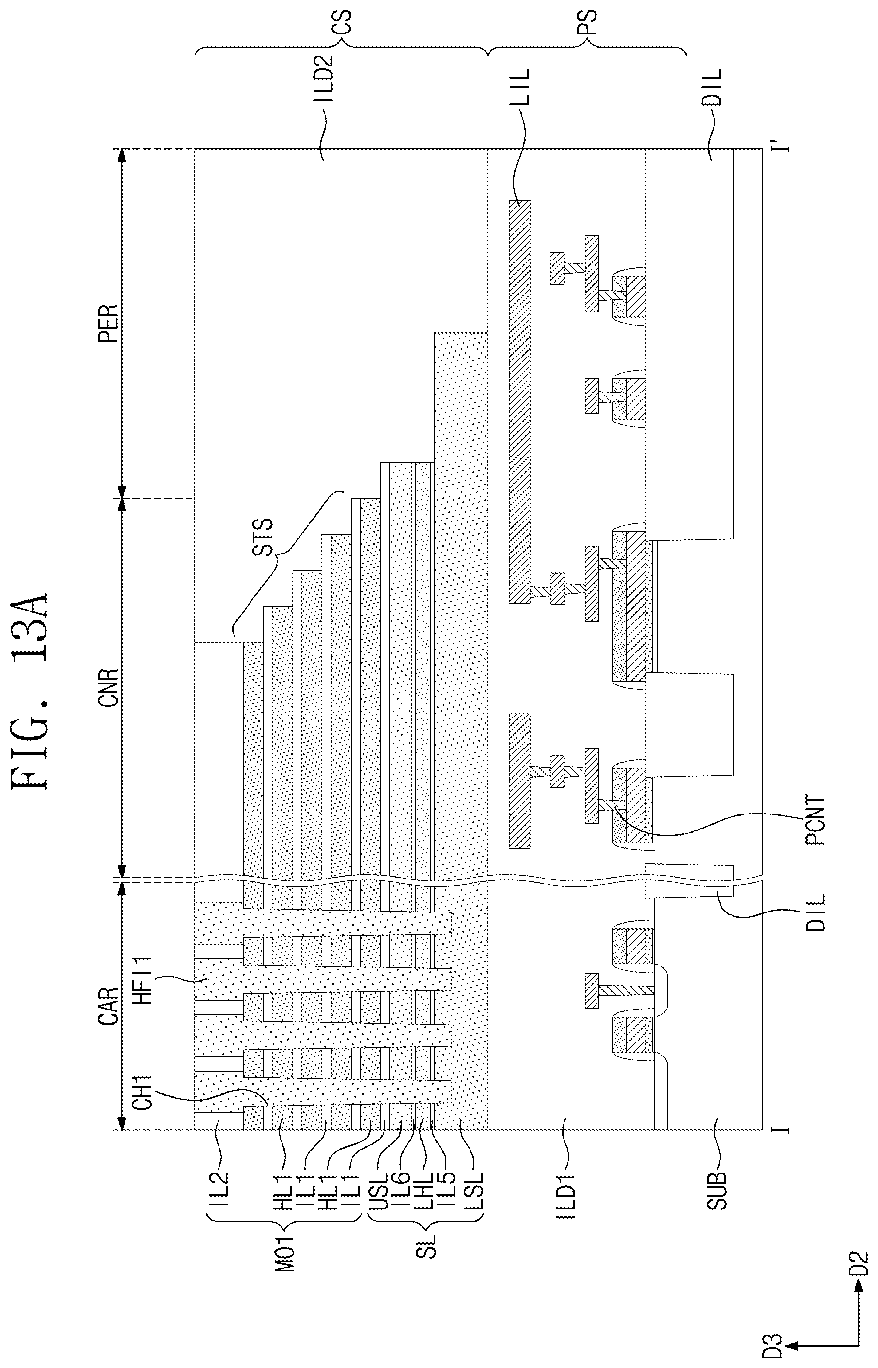 Patent US12588196 Figure 17 – Electrode structure including nano dot pattern and semiconductor device and electronic system including the same