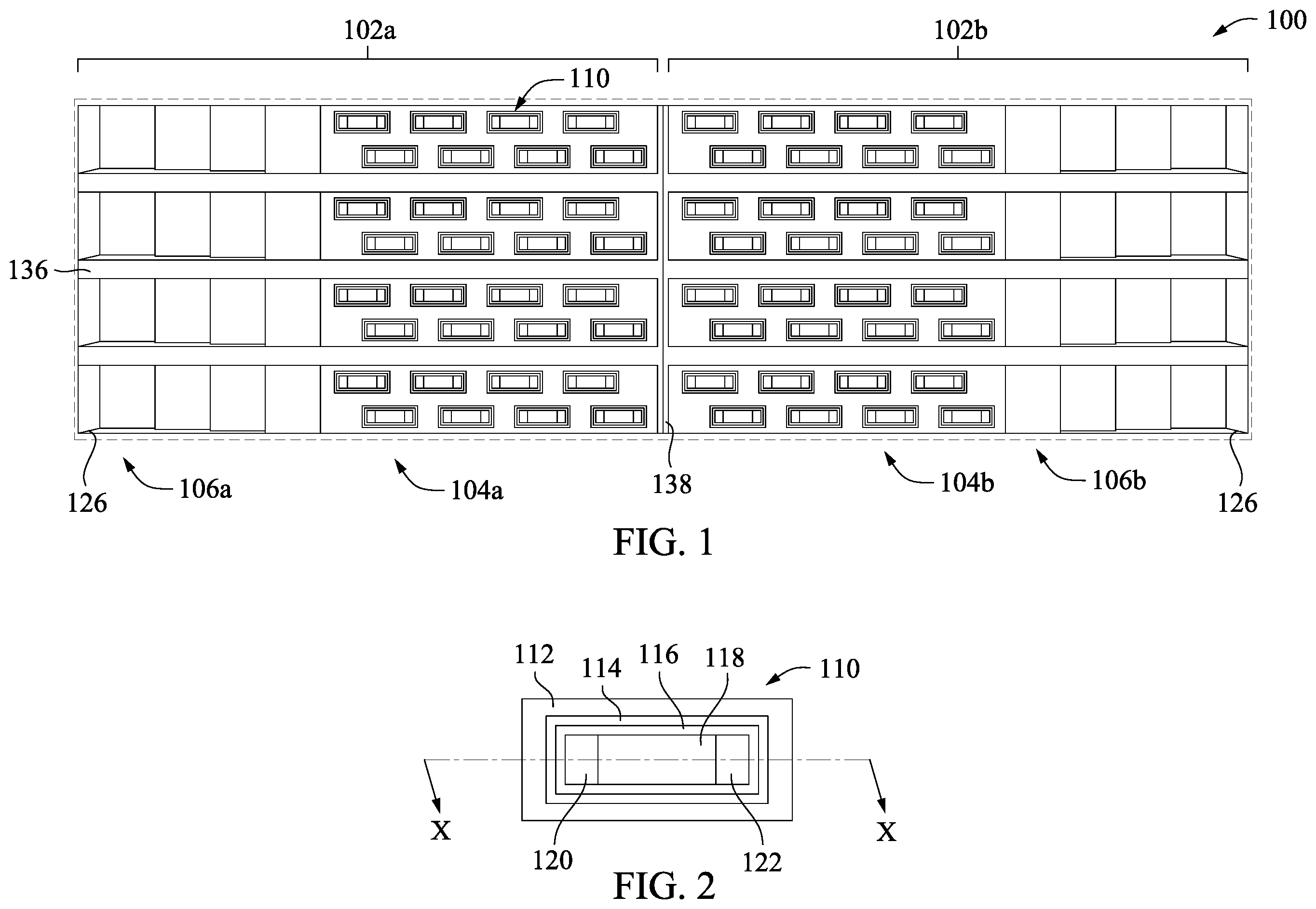 Patent US12588197 Figure 1 – Semiconductor memory devices with one-sided staircase profiles and methods of manufacturing thereof
